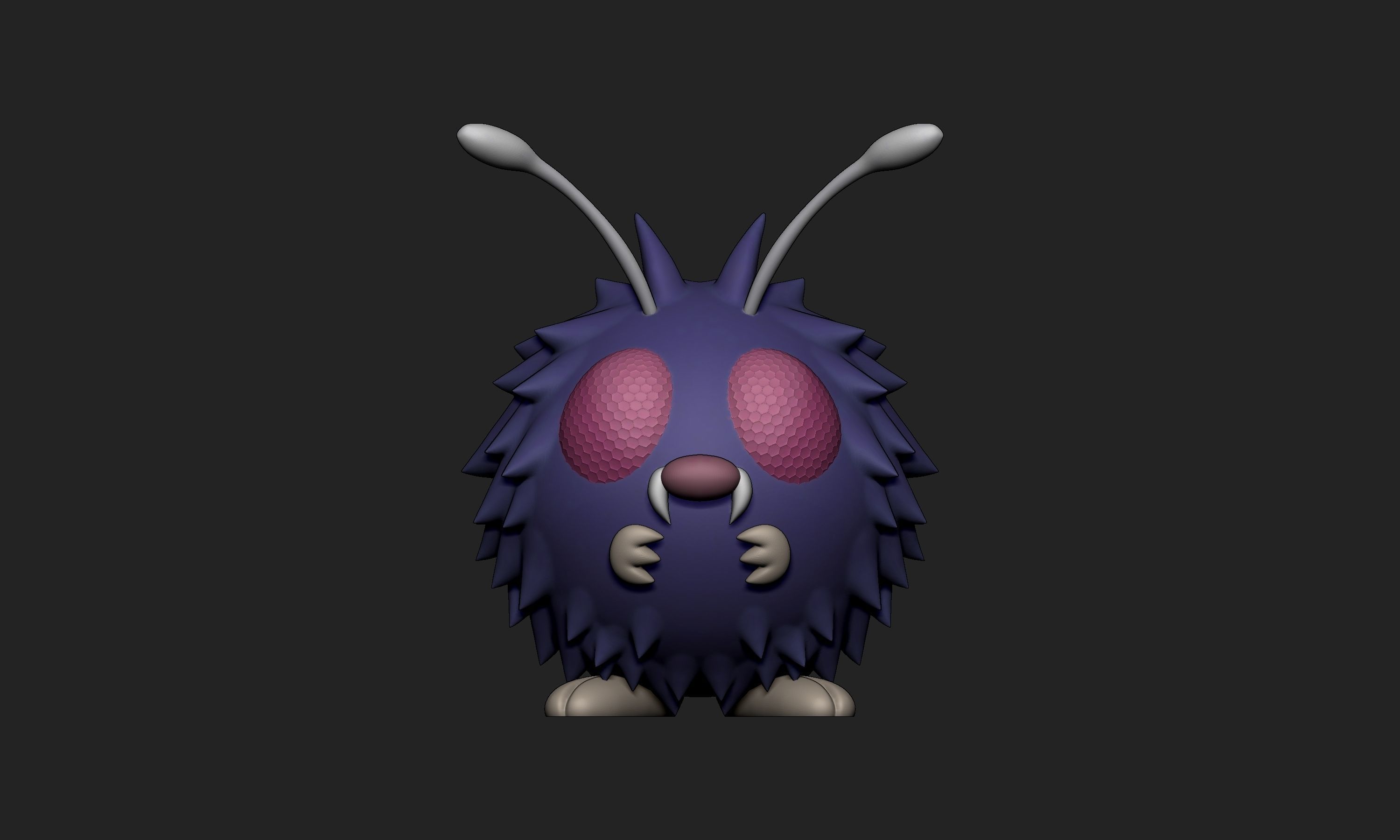 Pokemon - Venonat and Venomoth 3D print model_2