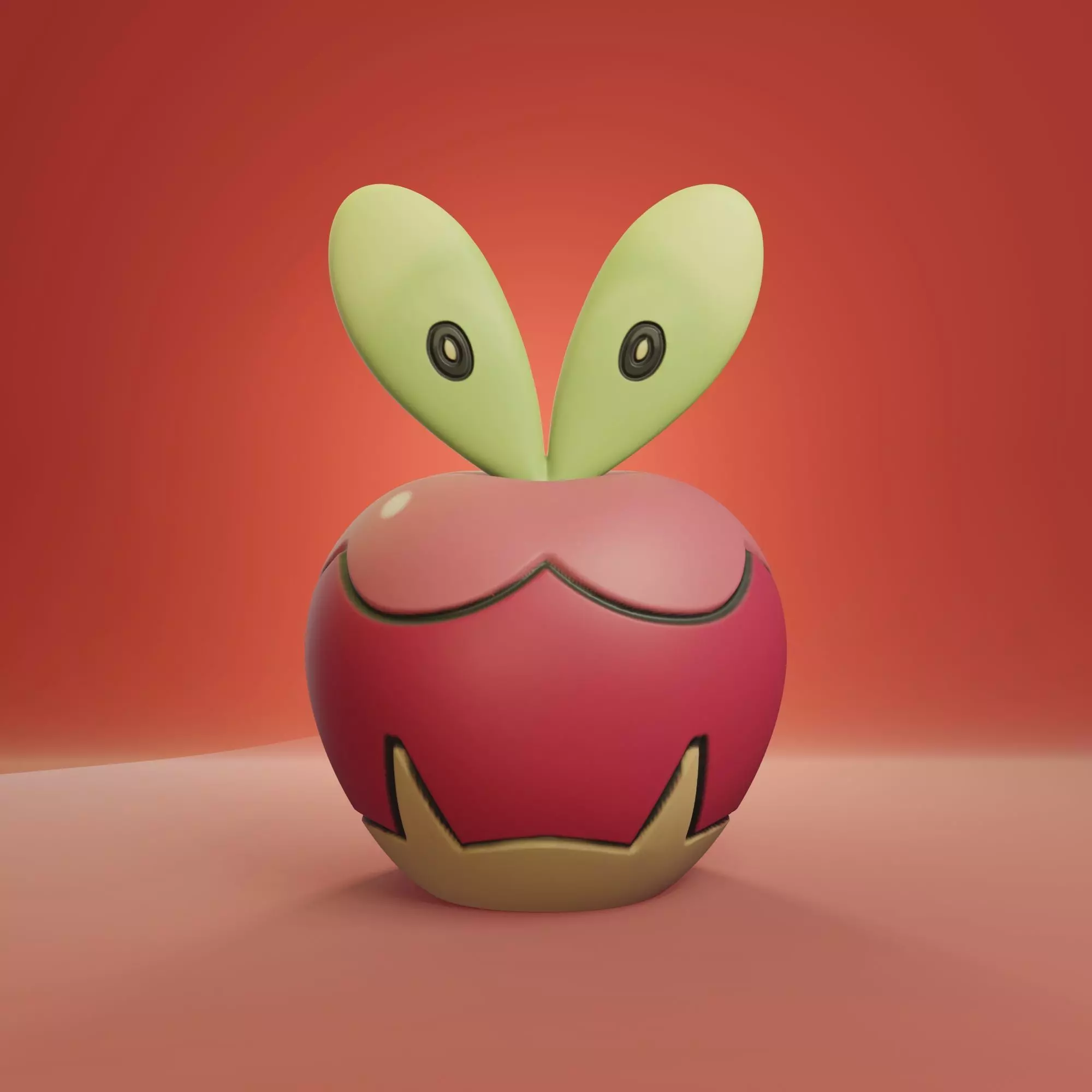 Pokemon - Applin 3D print model