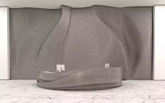 Parametric Reception 3D model