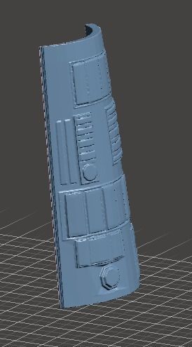 Alpha-17 Add-On kit for Full Clone kit OneSix OneSixth 12inch 3D print model_11