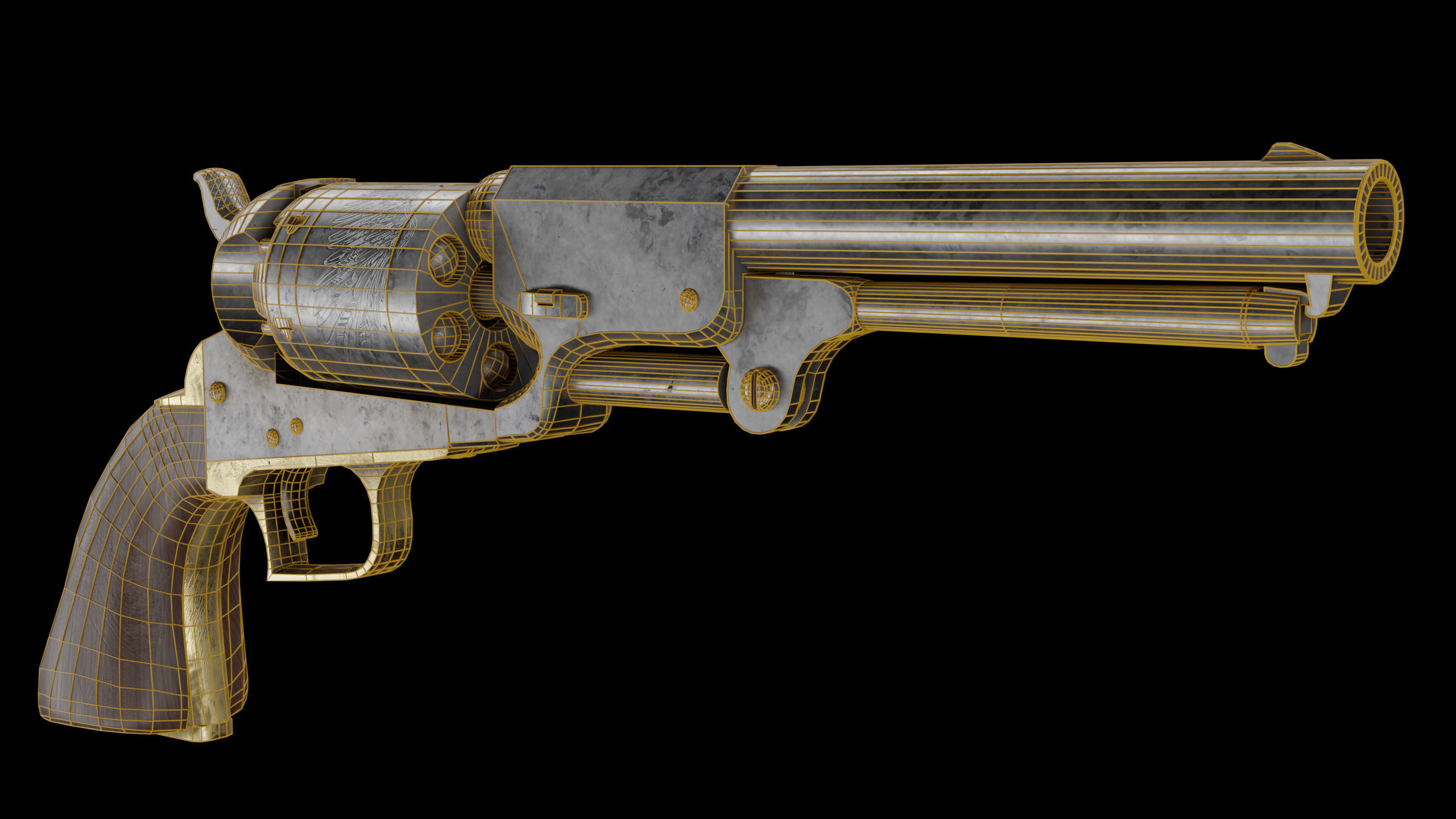 Colt Dragoon 3D model_10