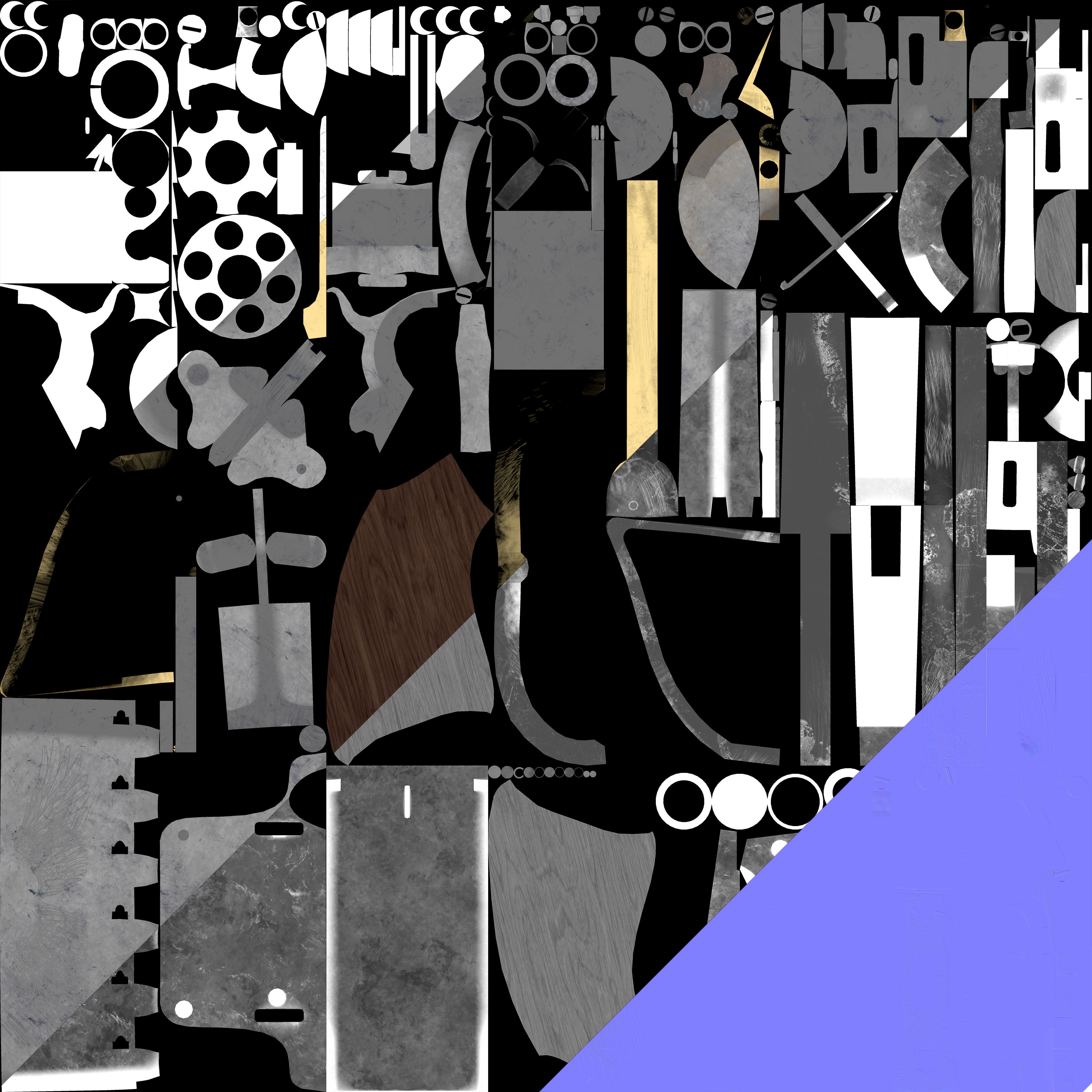 Colt Dragoon 3D model_14