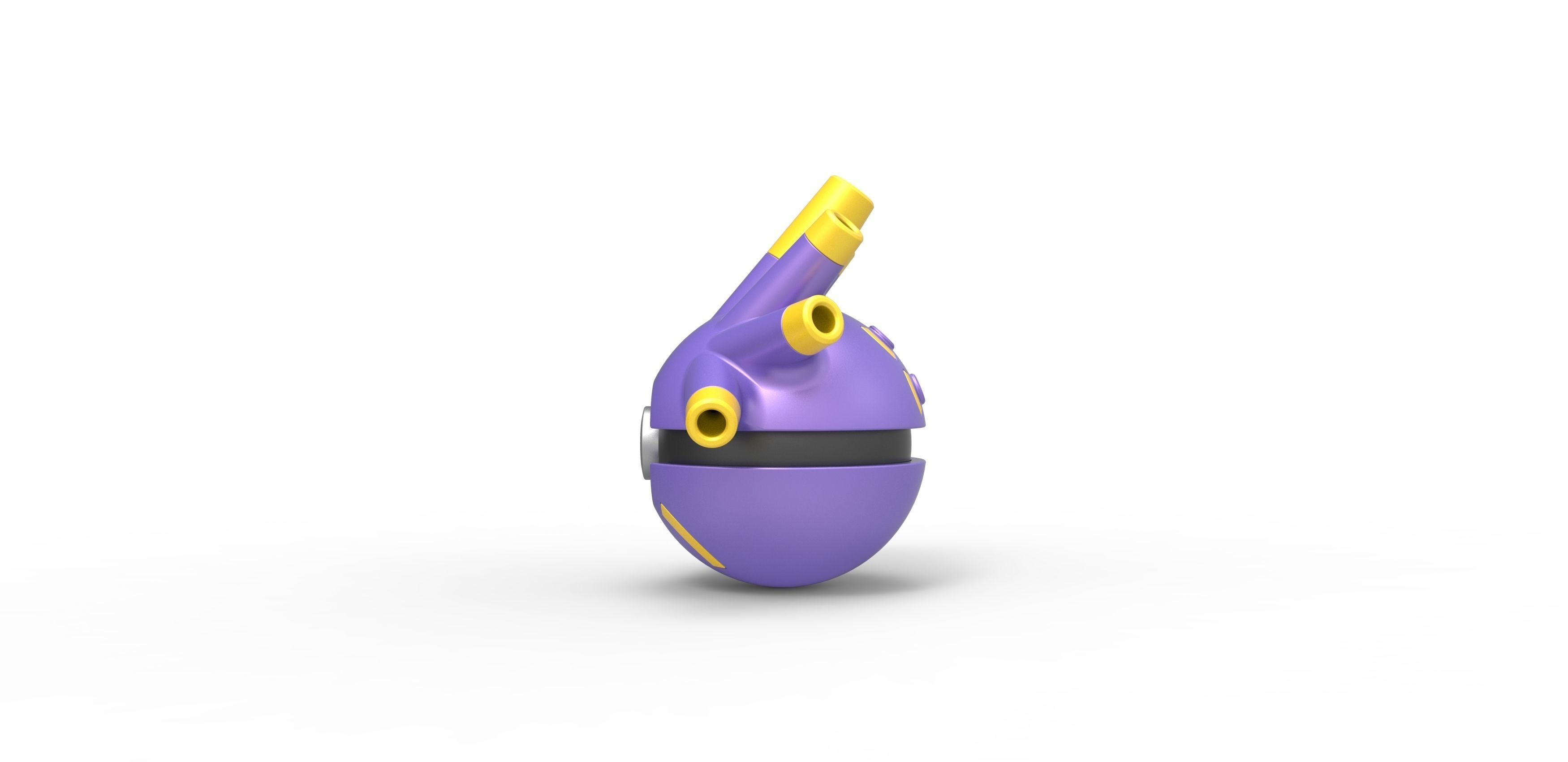 Exploud orb 3D print model_6