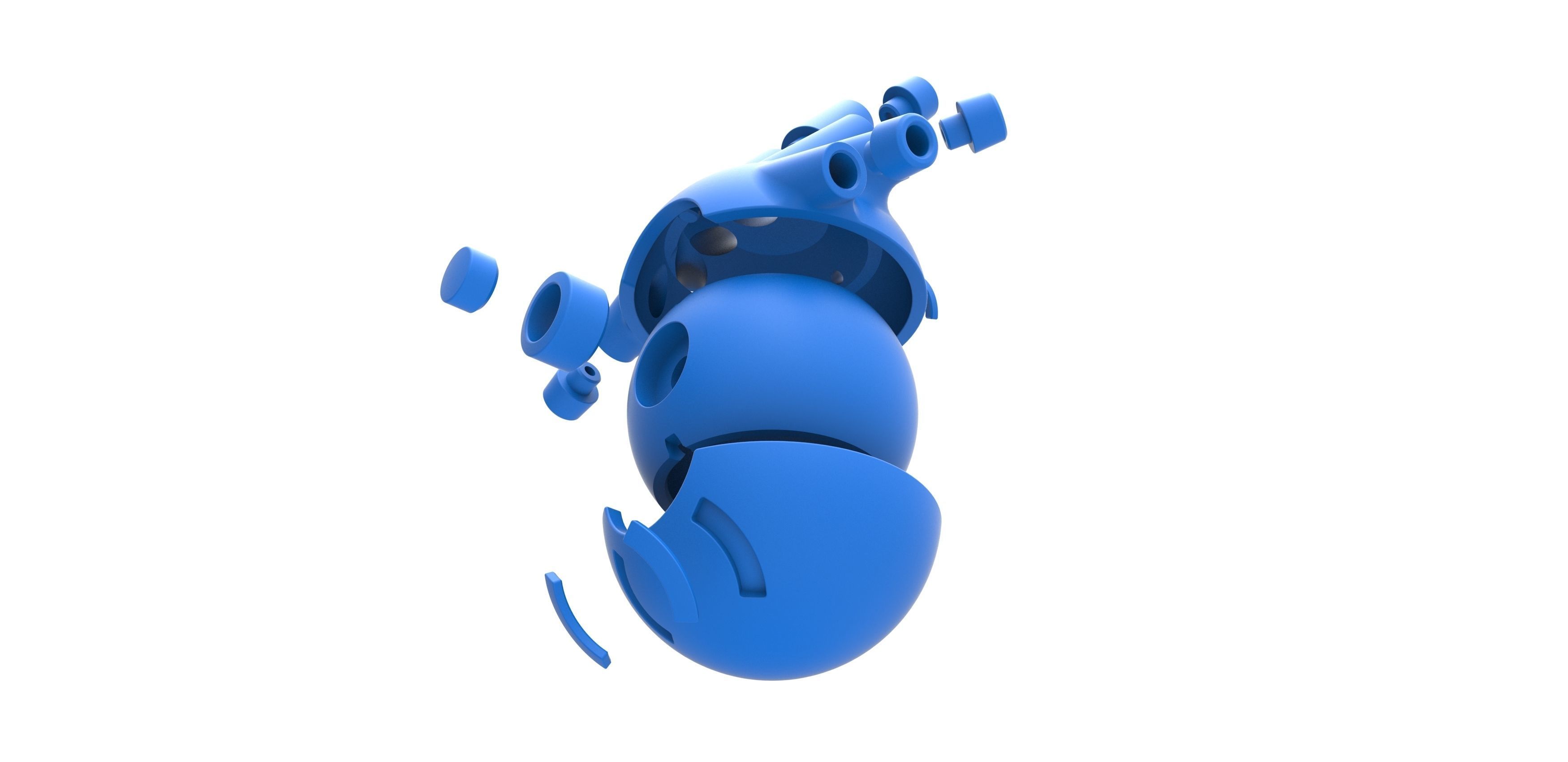 Exploud orb 3D print model_21