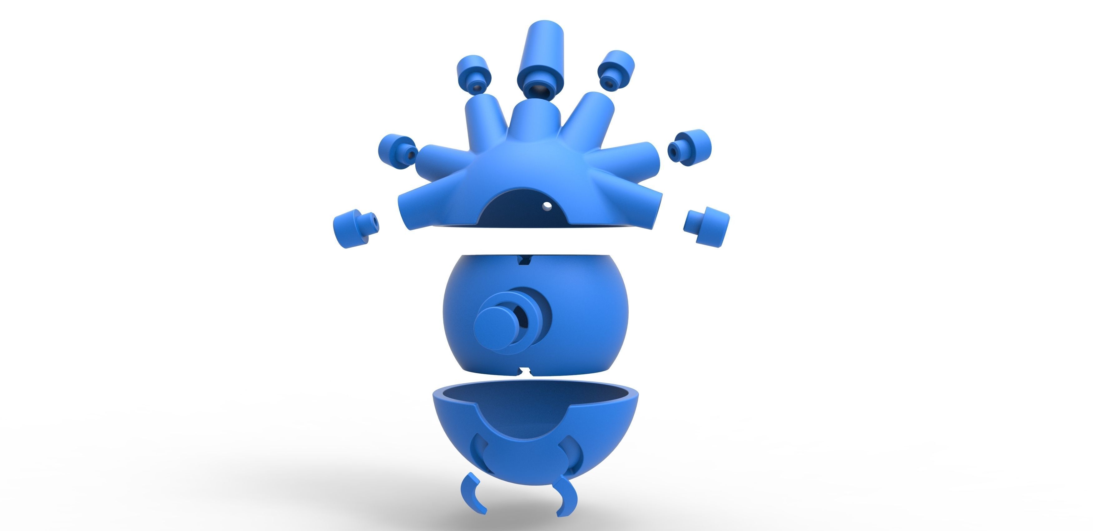 Exploud orb 3D print model_22