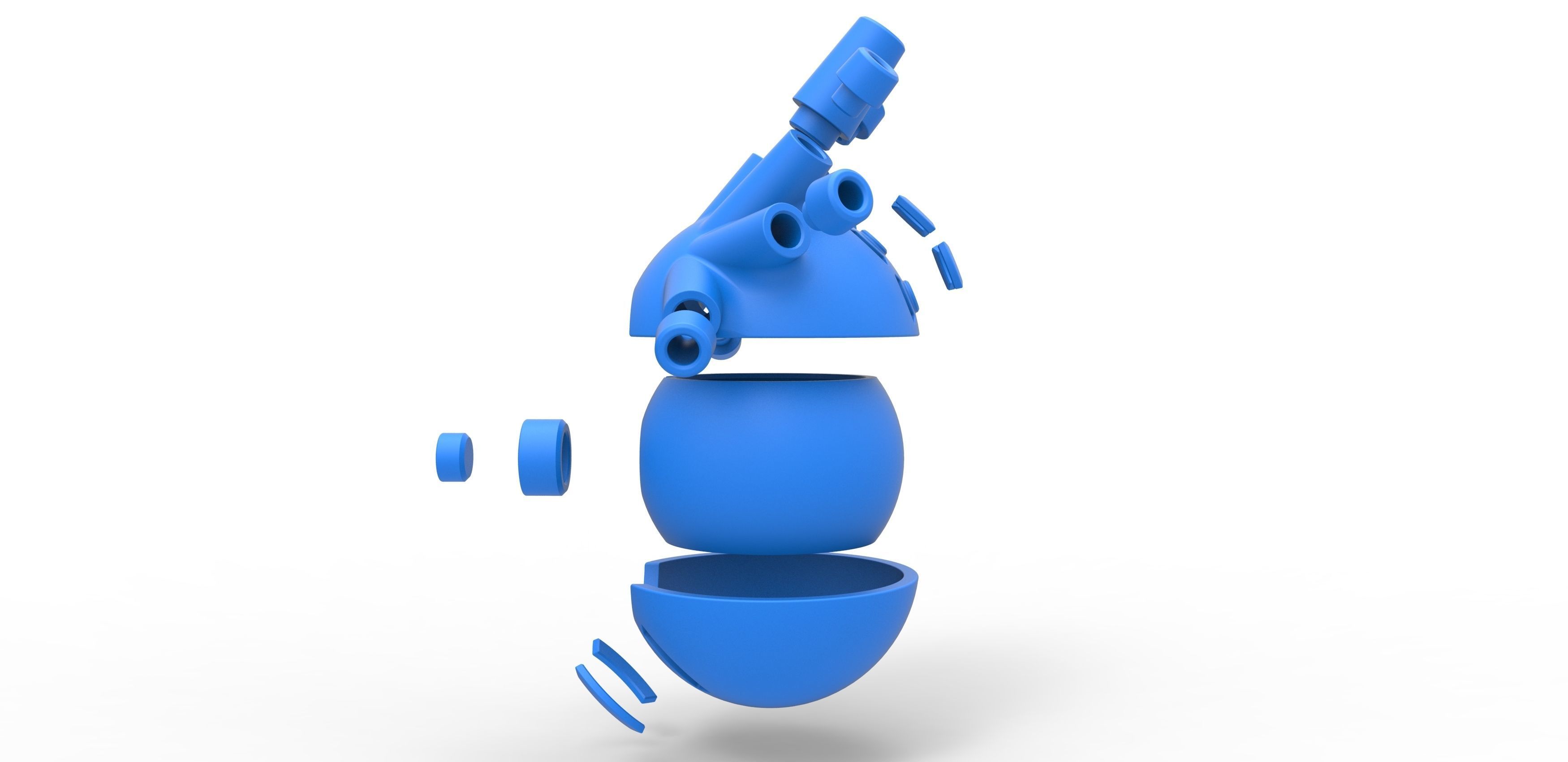 Exploud orb 3D print model_23