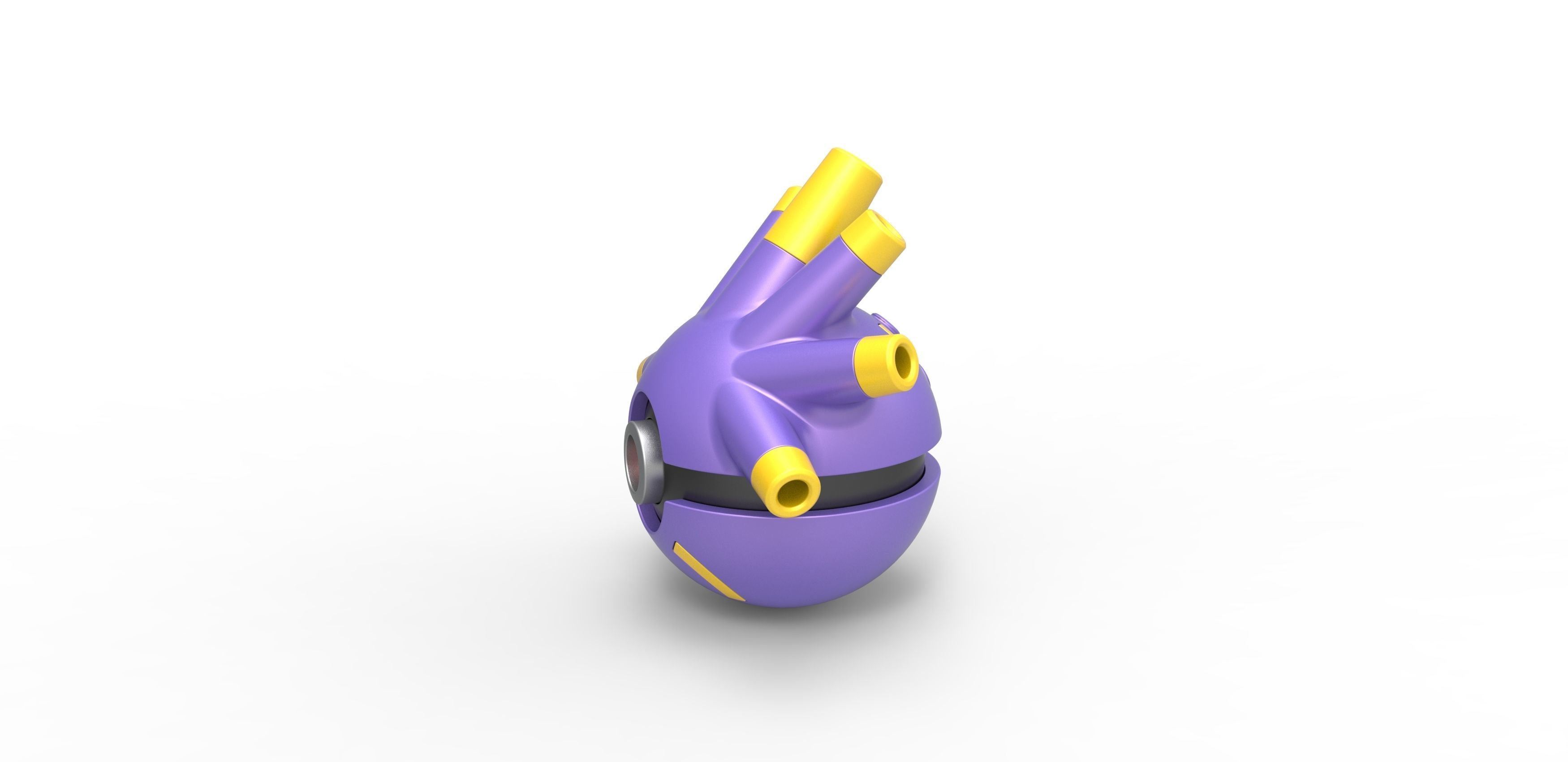 Exploud orb 3D print model_5