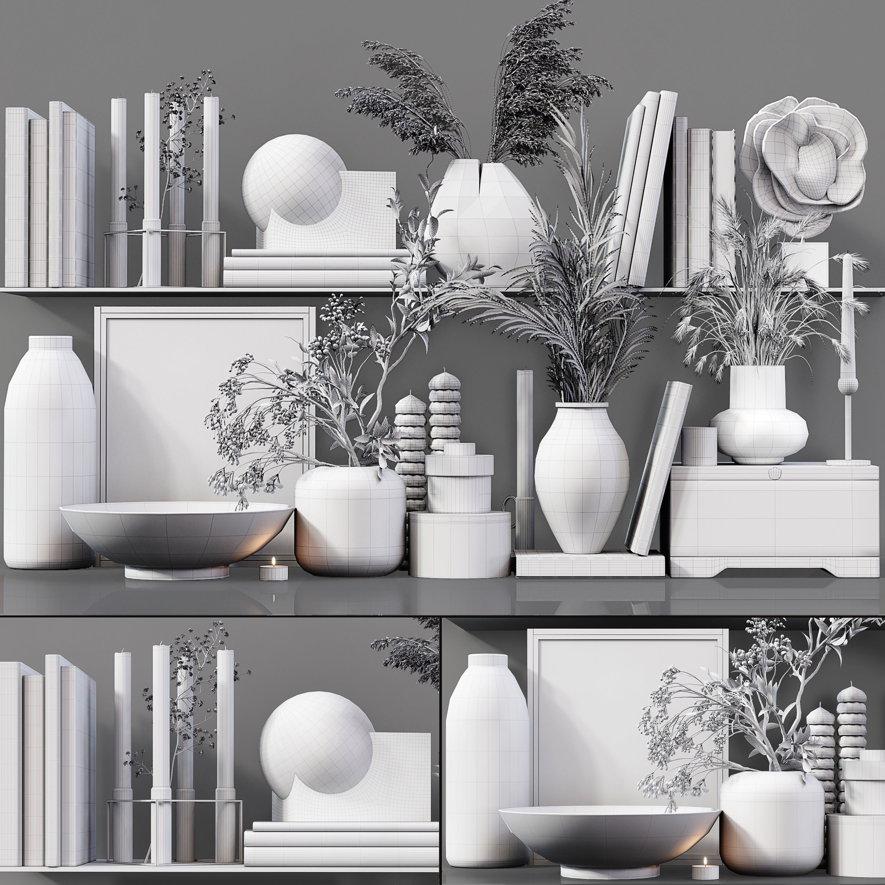 Decor Set 042 3D model_5