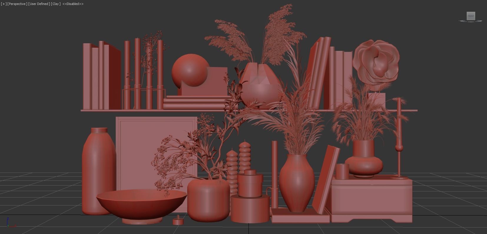 Decor Set 042 3D model_8