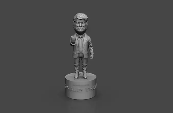 DONAL TRUMP - Print STL 3D print model