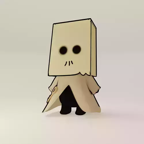 Little Nightmares Mono Character