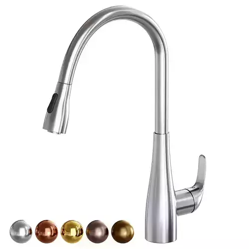 Two-way kitchen faucet