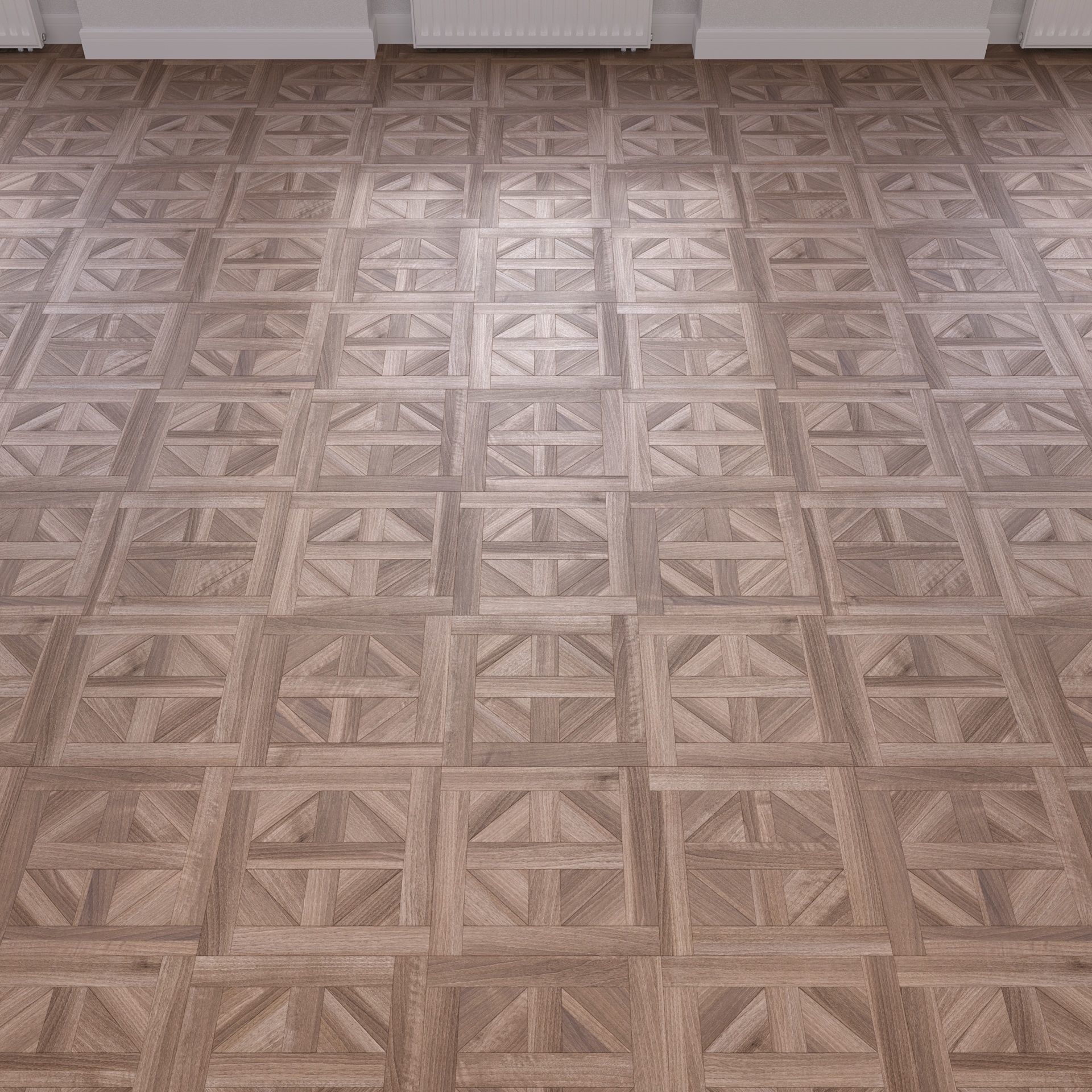 Parquet - Laminate - Wooden floor 3 in 1 Low-poly 3D model_6