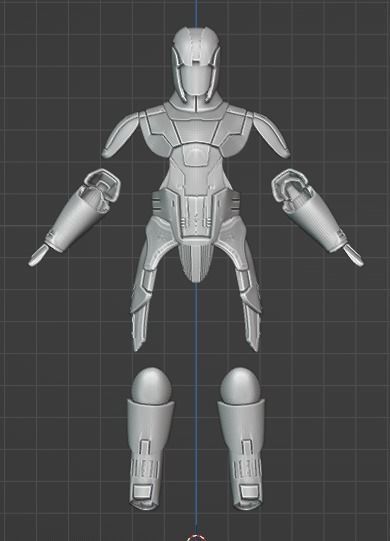 6 Inch KOTOR Sith Trooper Kit 3D printable 3D model 3D printable | CGTrader