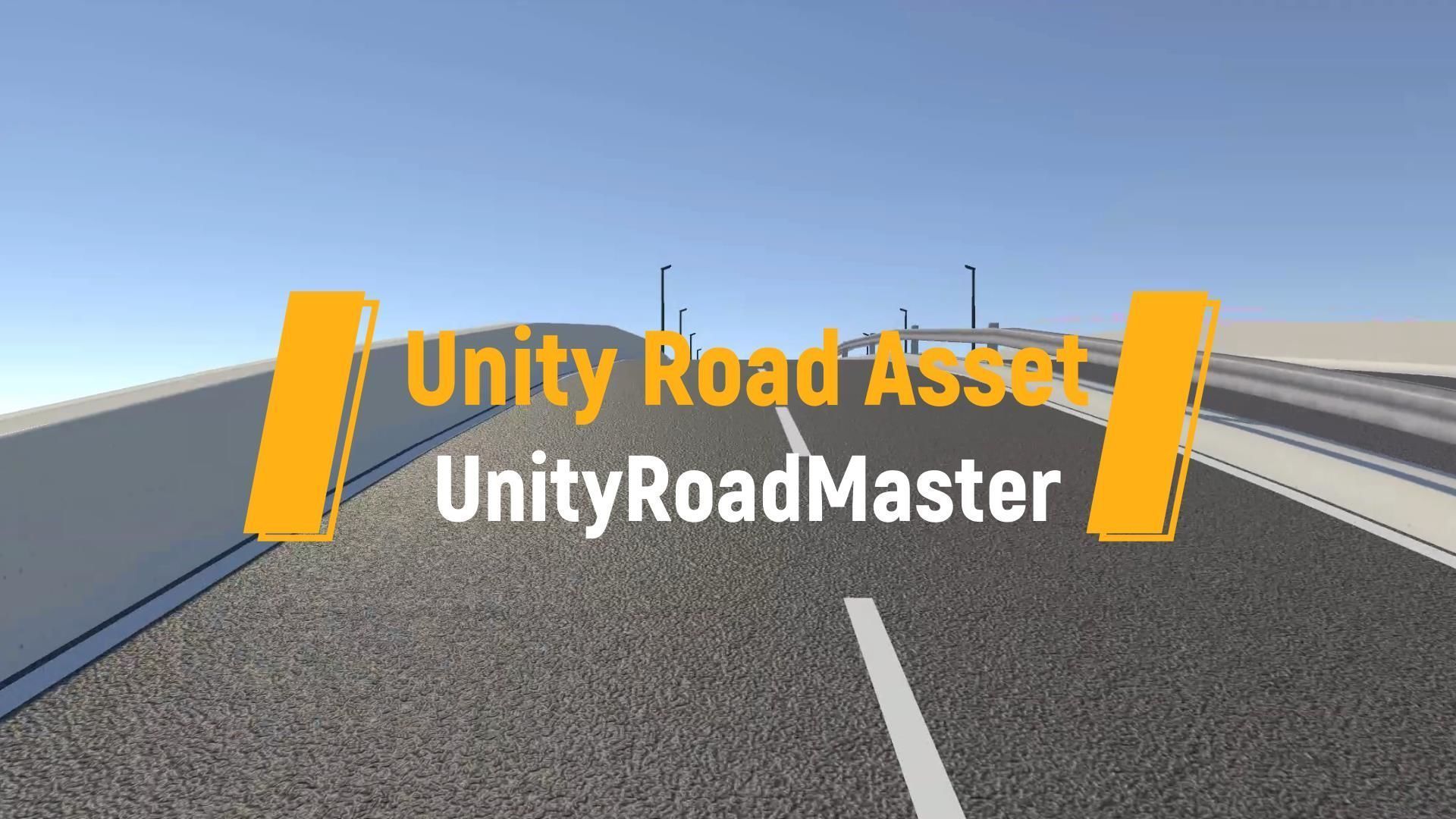 Road Network for Unity UnityRoadMaster  Low-poly 3D model_21
