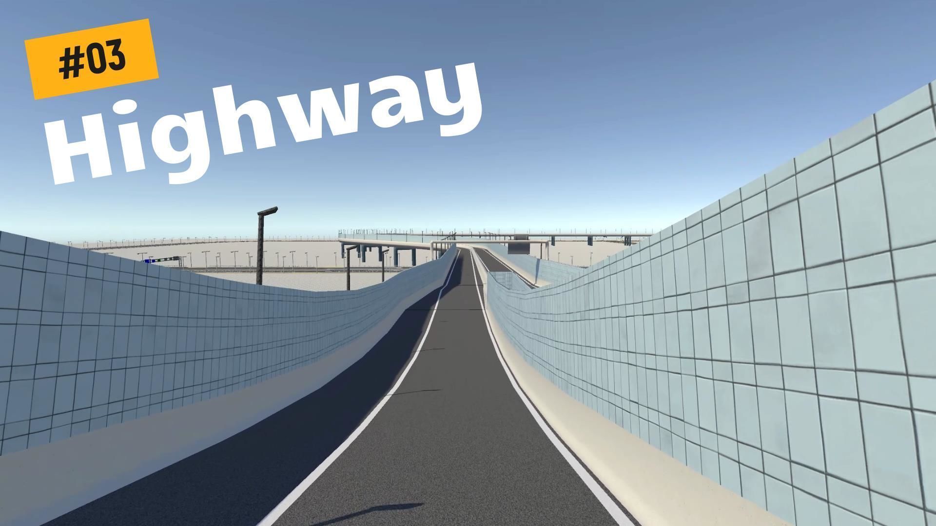 Road Network for Unity UnityRoadMaster  Low-poly 3D model_13