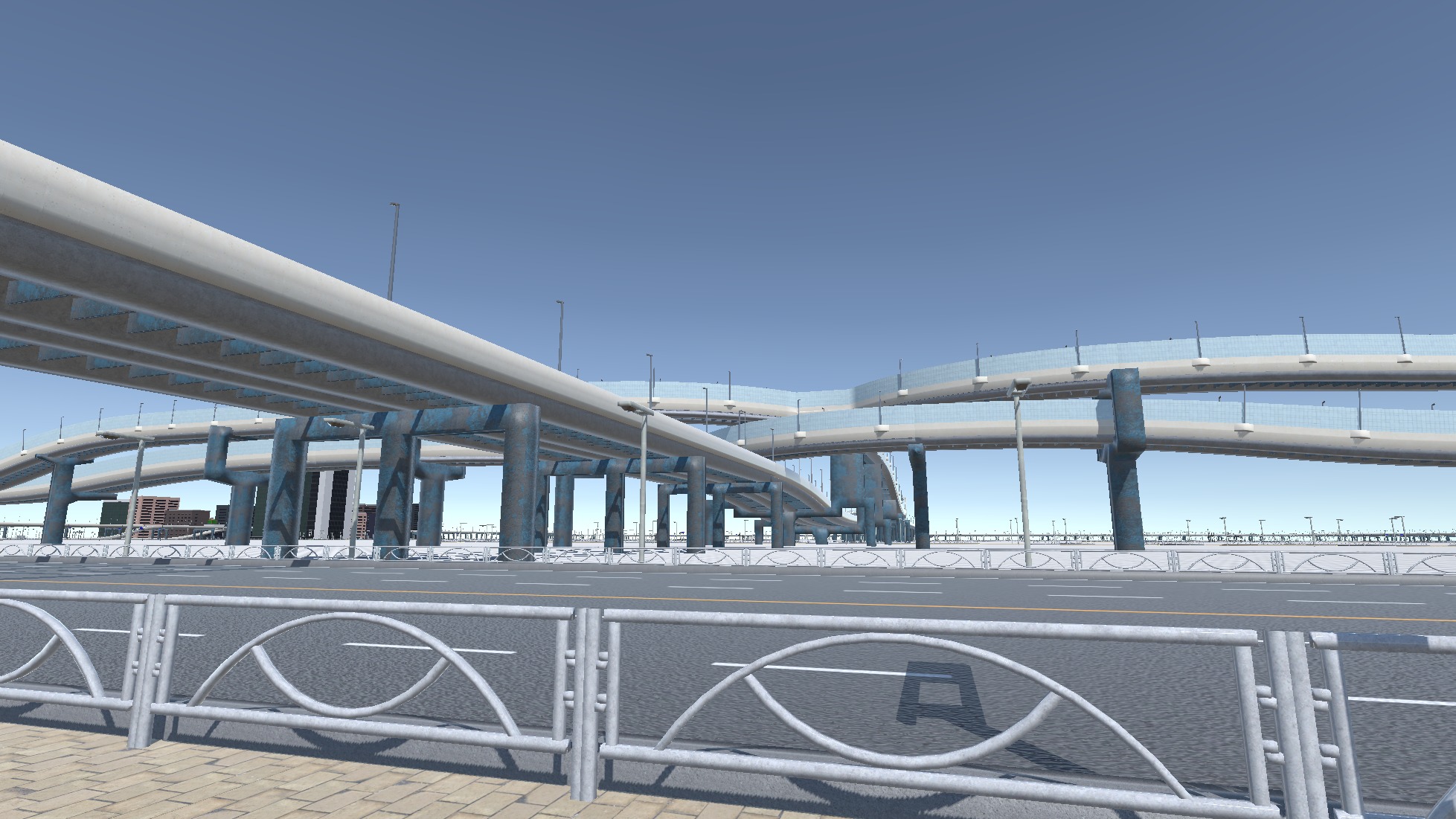 Road Network for Unity UnityRoadMaster  Low-poly 3D model_18