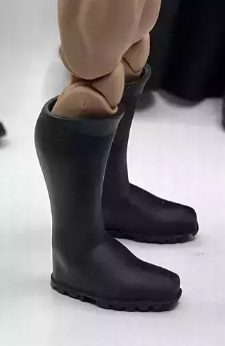 One12 Scale GWToys Punisher Boots 3D print model