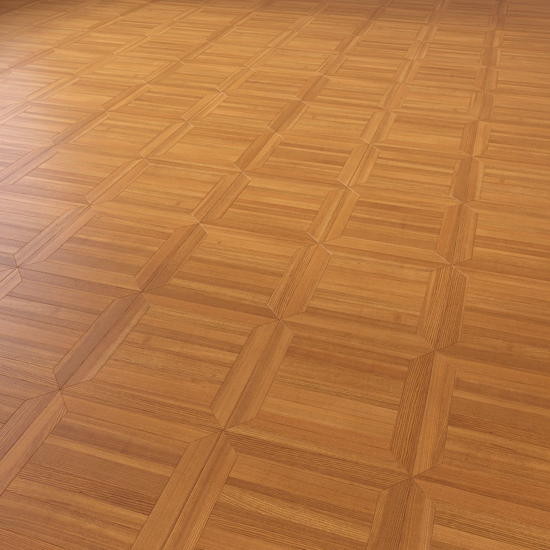 Parquet - Laminate - Wooden floor 3 in 1 3D model_18