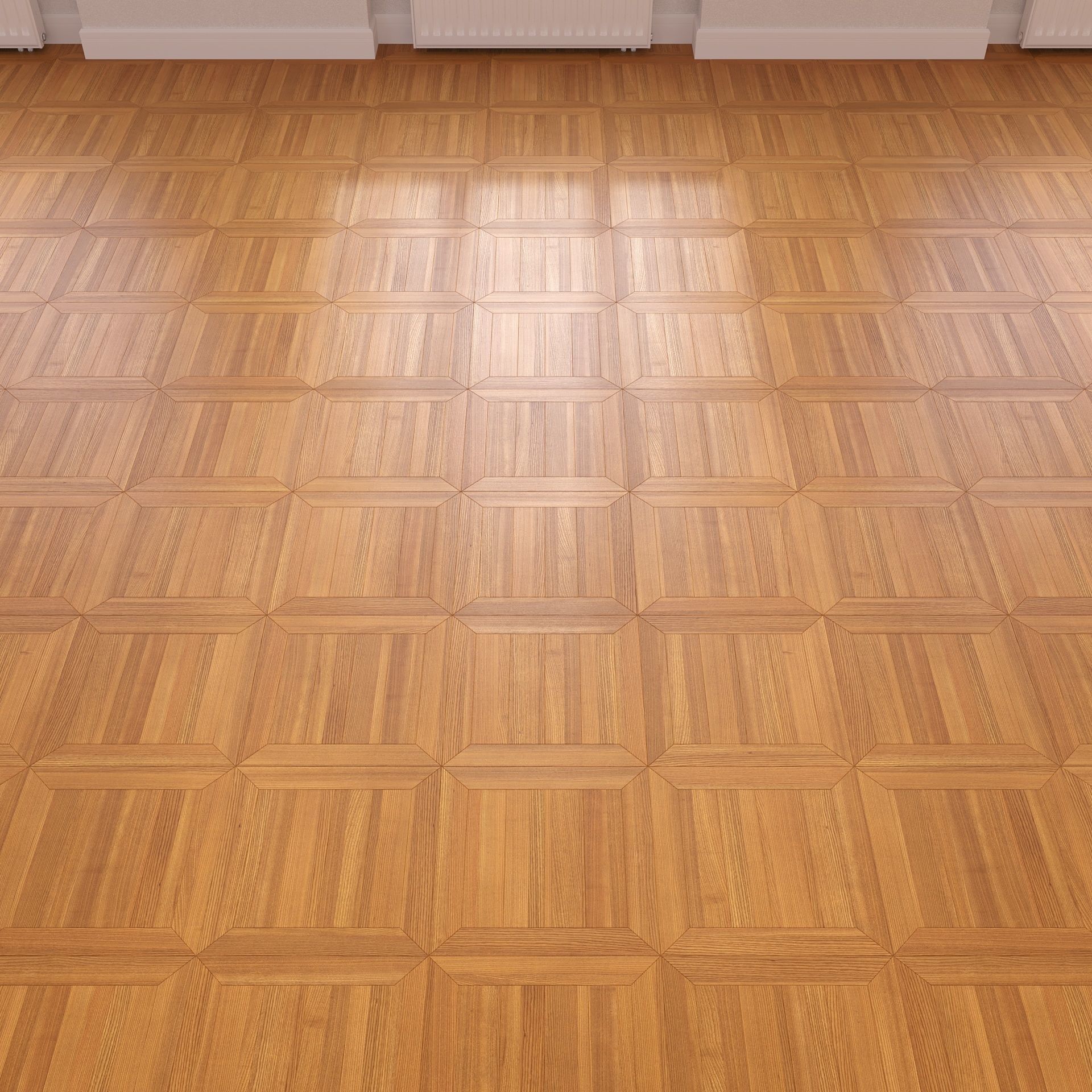 Parquet - Laminate - Wooden floor 3 in 1 3D model_12