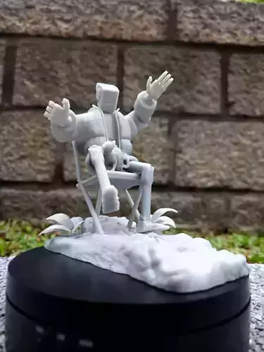 Cat and robot from the game stray 3D STL model for printing 3D print model