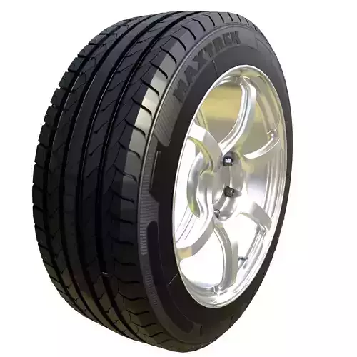 High detailed tire model 3D model