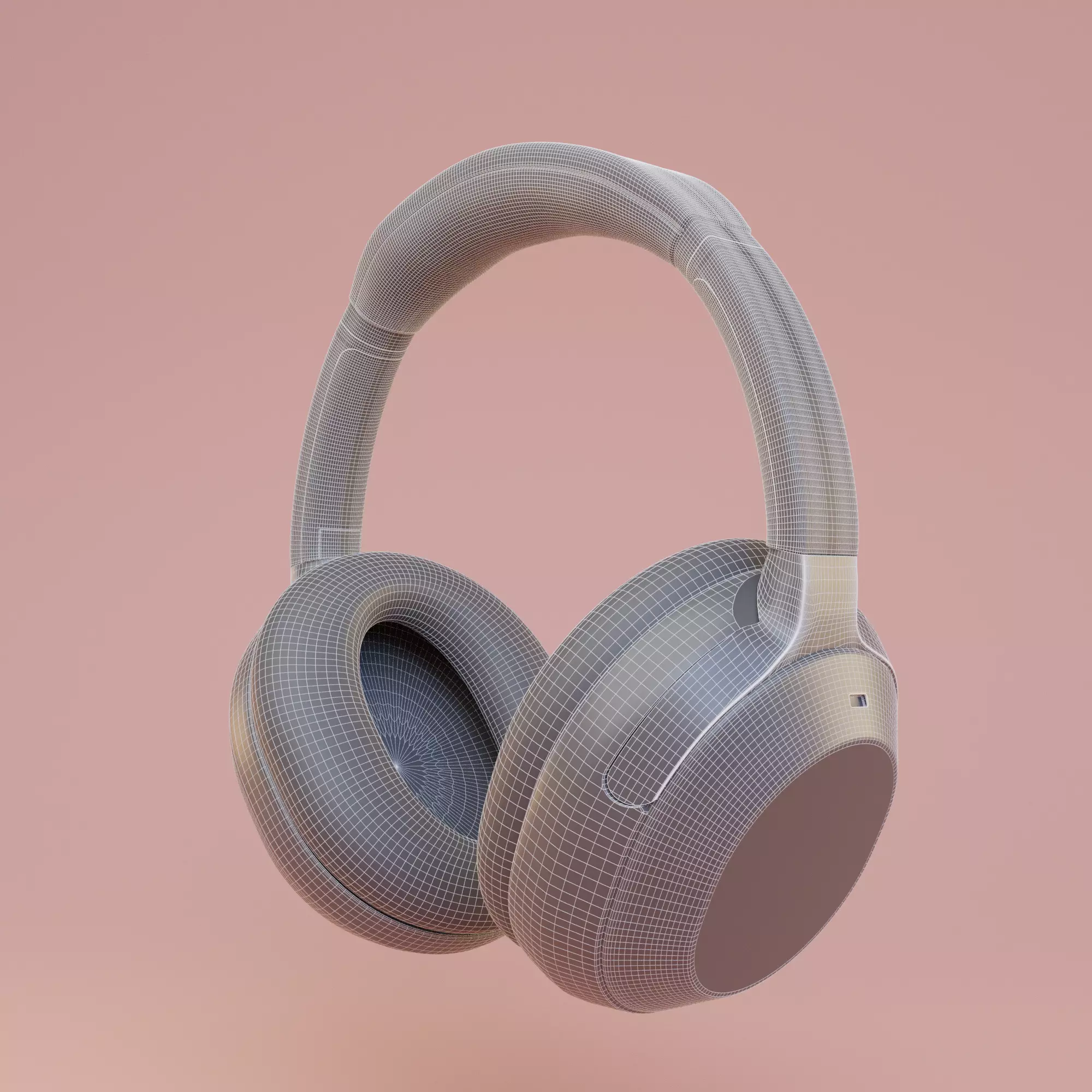 Sony WH-1000XM4 HeadPhone 3D model_0
