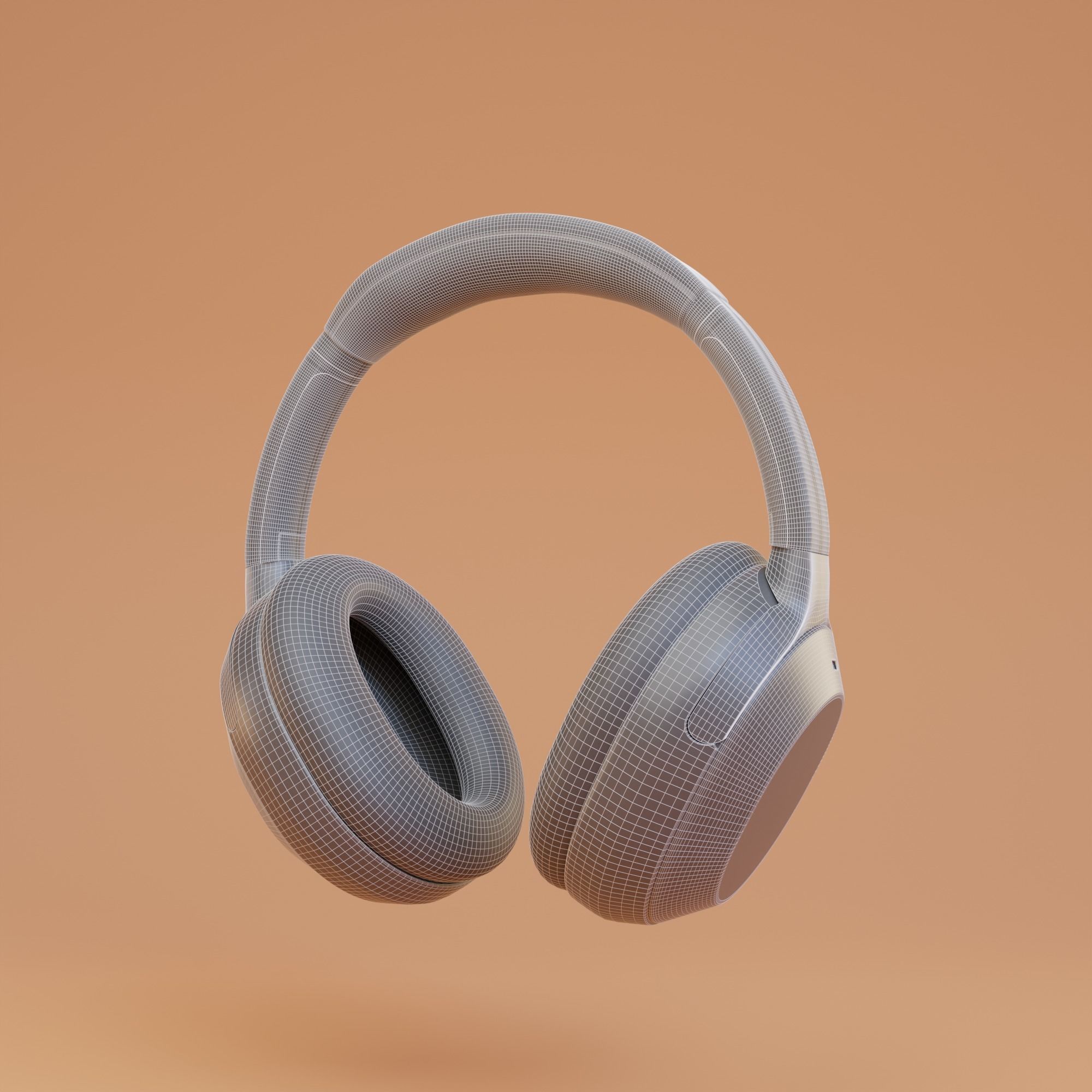 Sony WH-1000XM4 HeadPhone 3D model_4