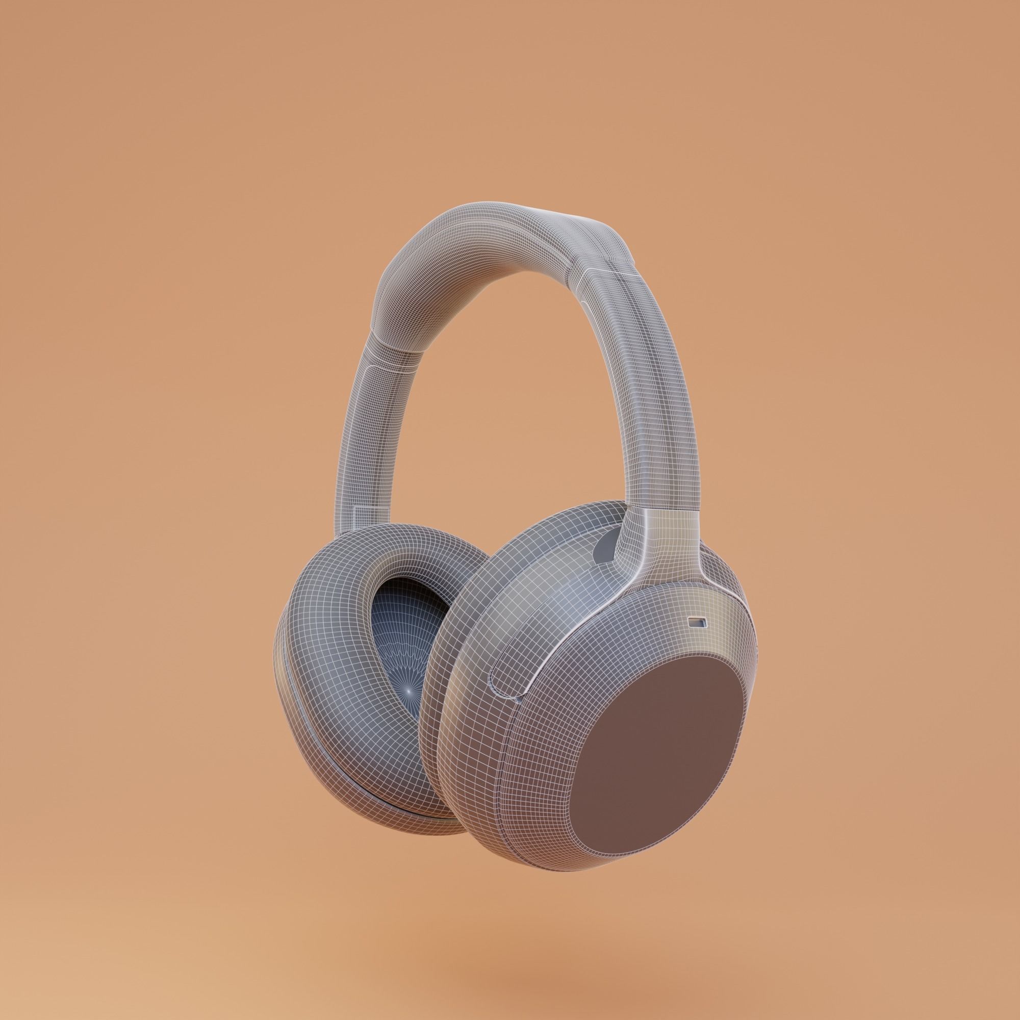 Sony WH-1000XM4 HeadPhone 3D model_2