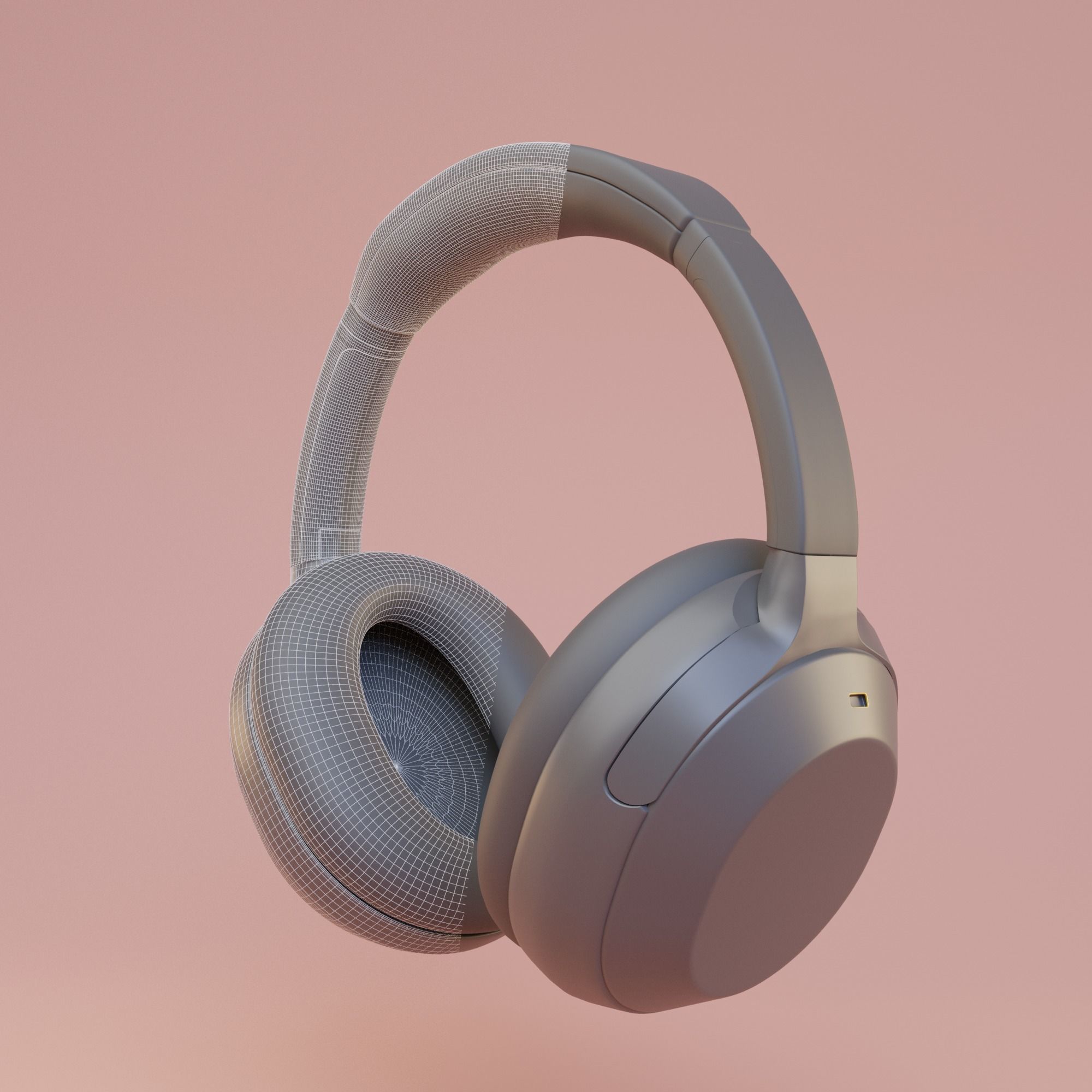 Sony WH-1000XM4 HeadPhone 3D model_7
