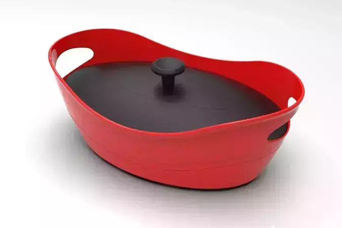 Food Grade Plastic Fruit  Vegetables Storage Bowl with Cap