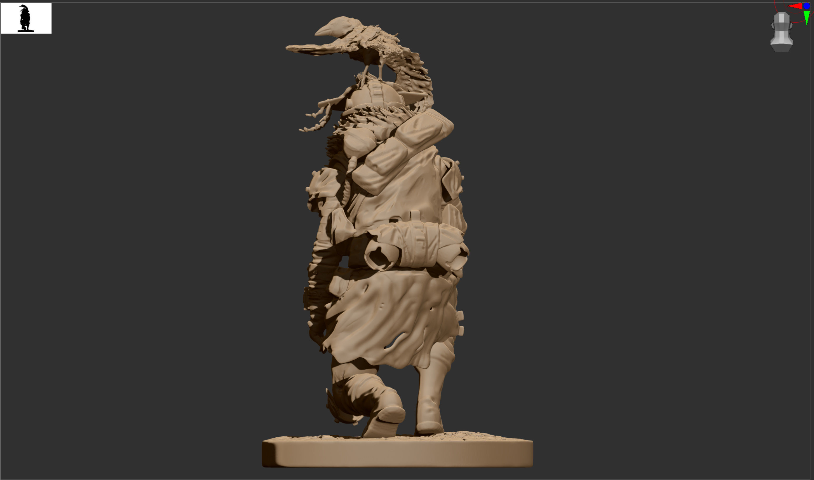 Apex Legends Bloodhound tracking prey 3D print model_5