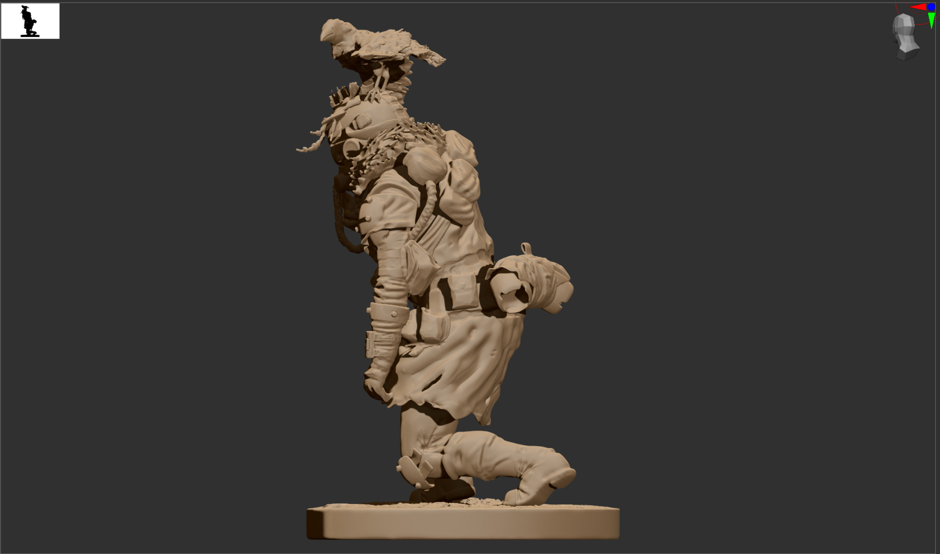 Apex Legends Bloodhound tracking prey 3D print model_6