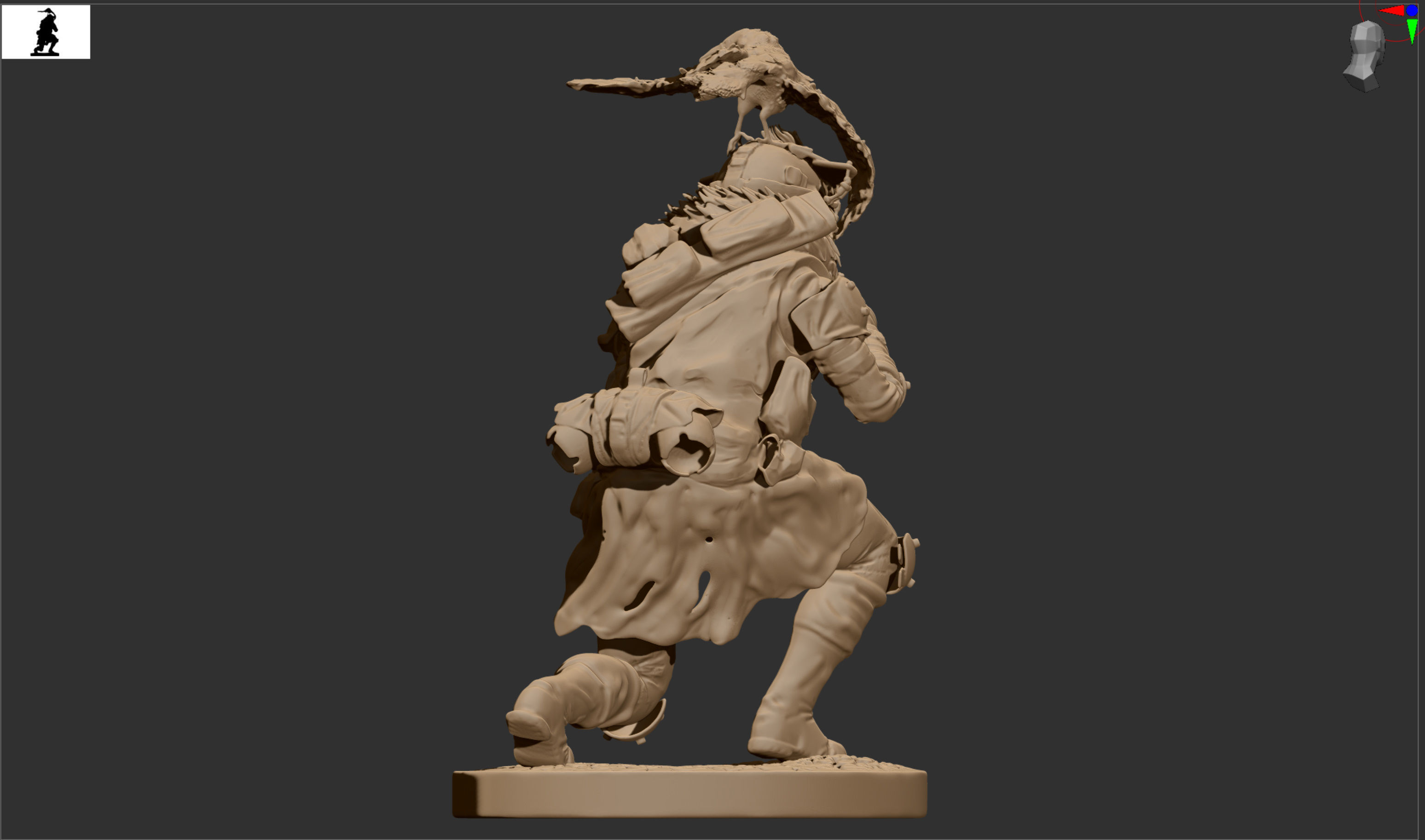 Apex Legends Bloodhound tracking prey 3D print model_4