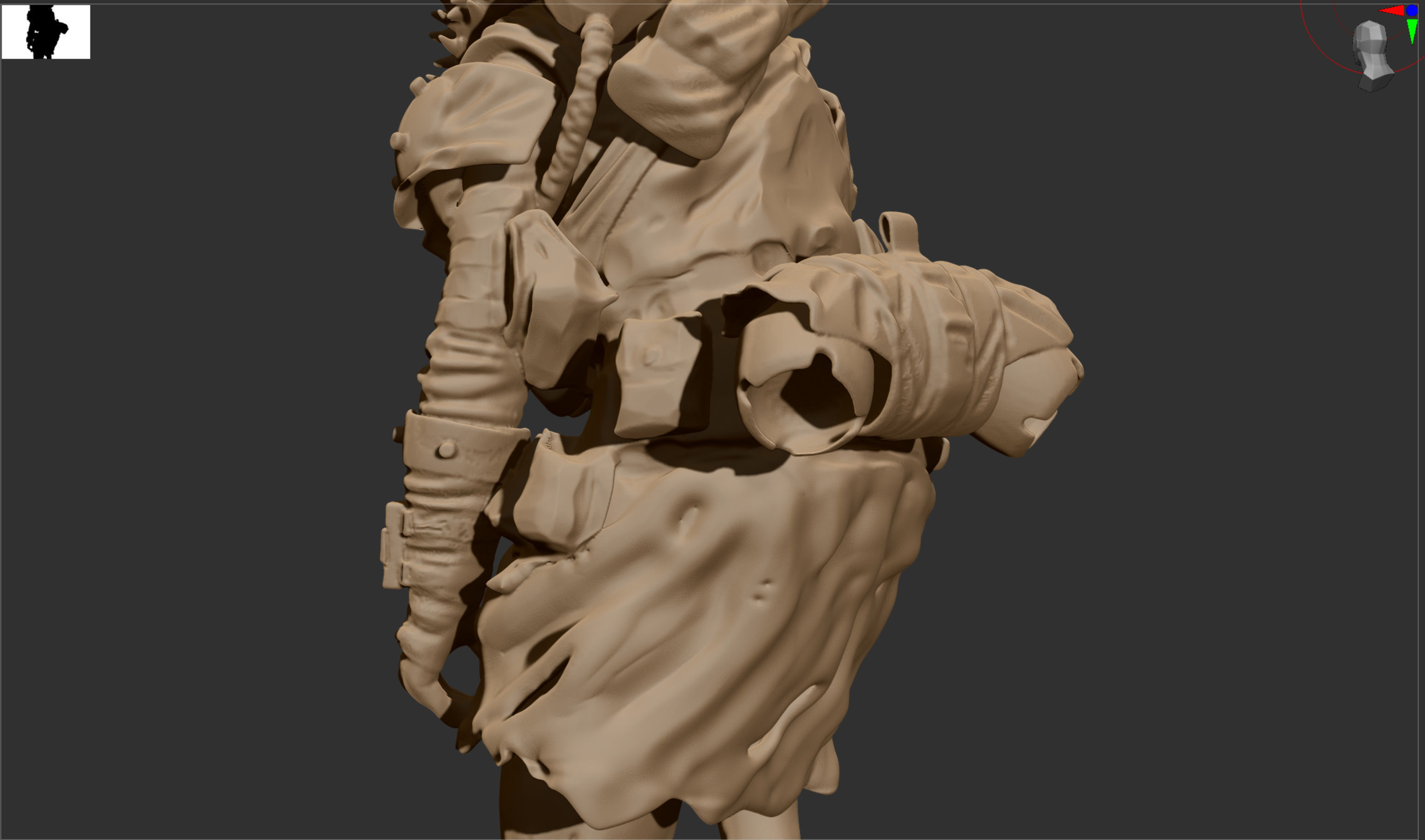 Apex Legends Bloodhound tracking prey 3D print model_12