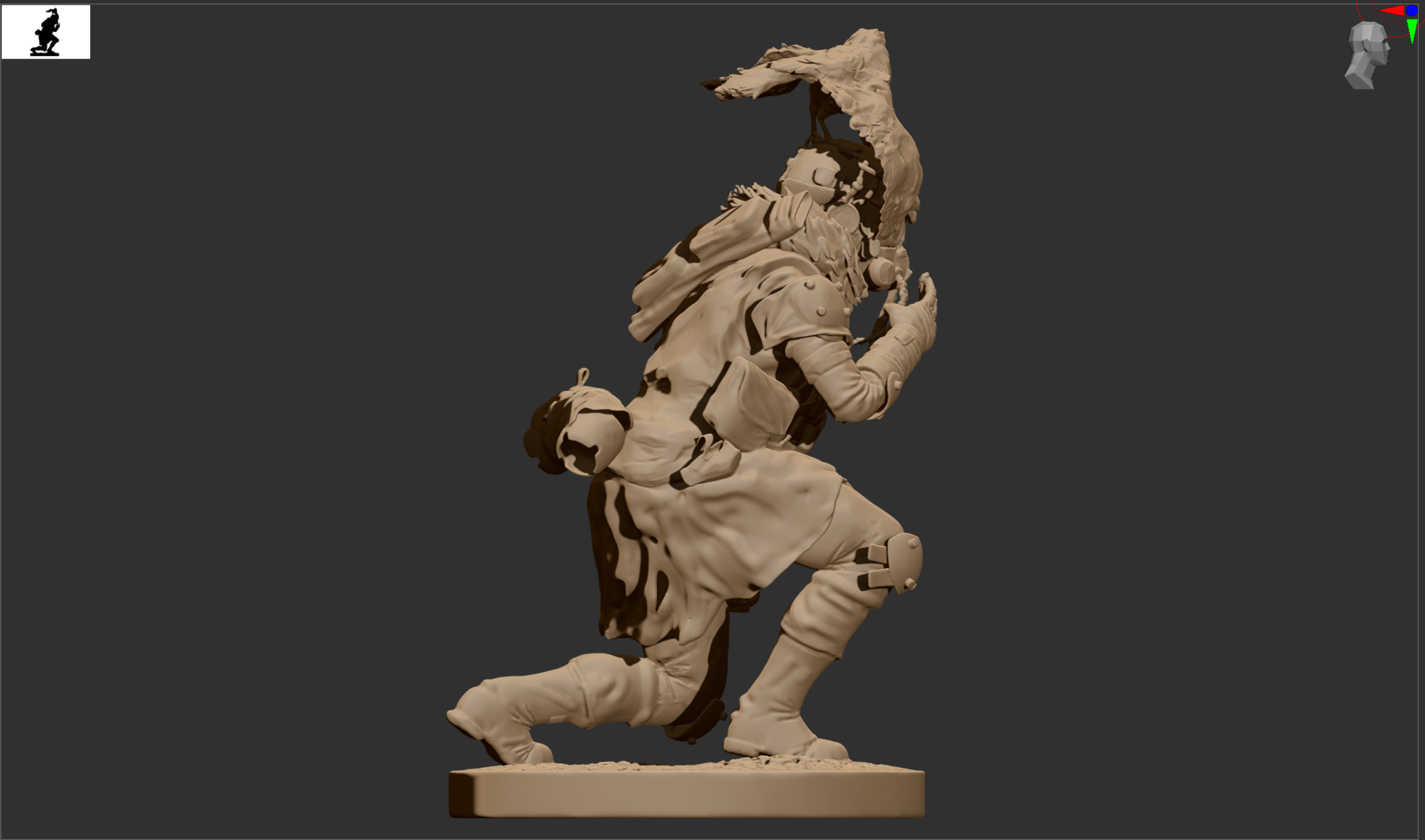 Apex Legends Bloodhound tracking prey 3D print model_3