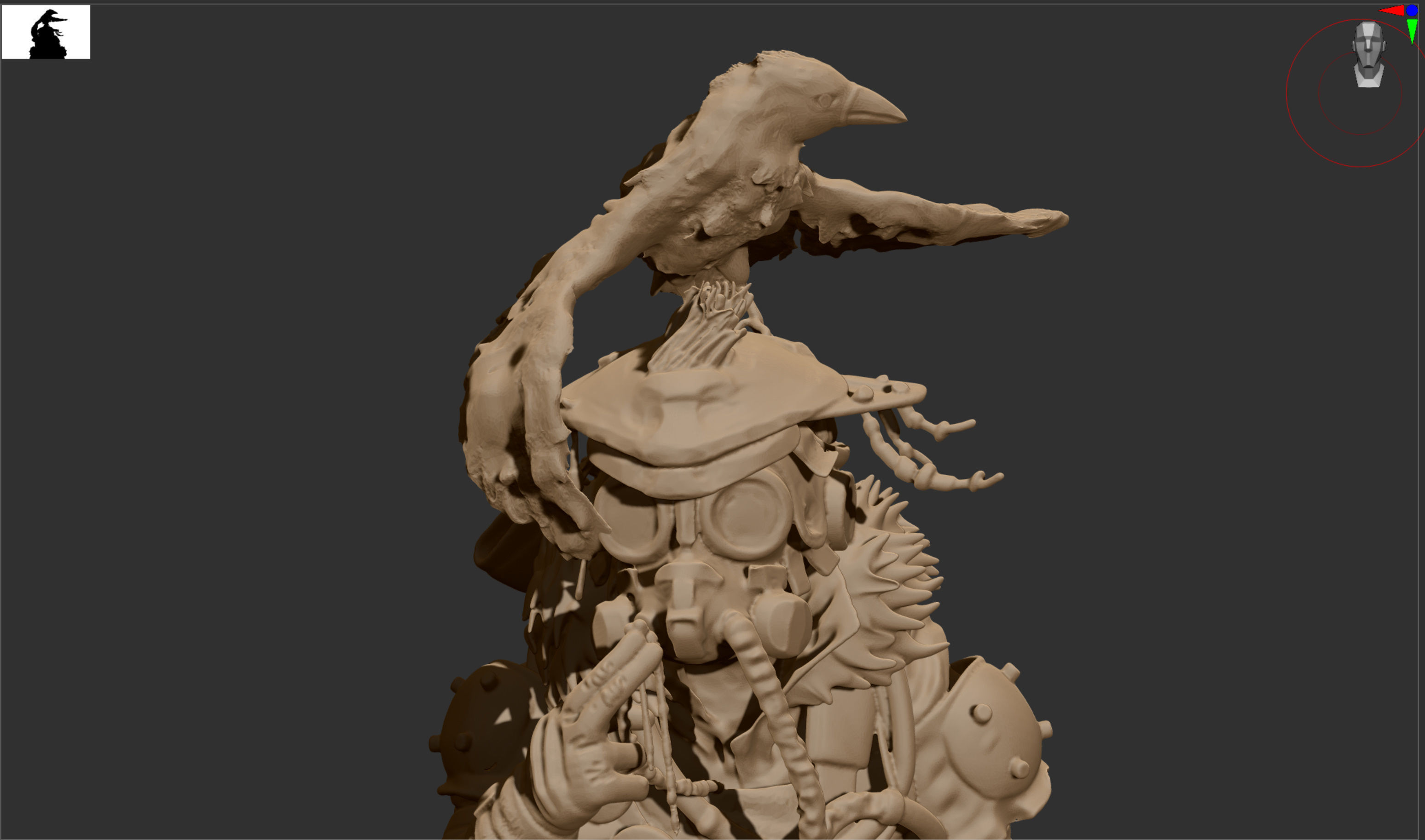 Apex Legends Bloodhound tracking prey 3D print model_11