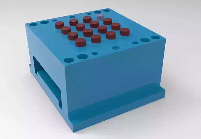 LD CAP DESIGN WITH MOULD DESIGN