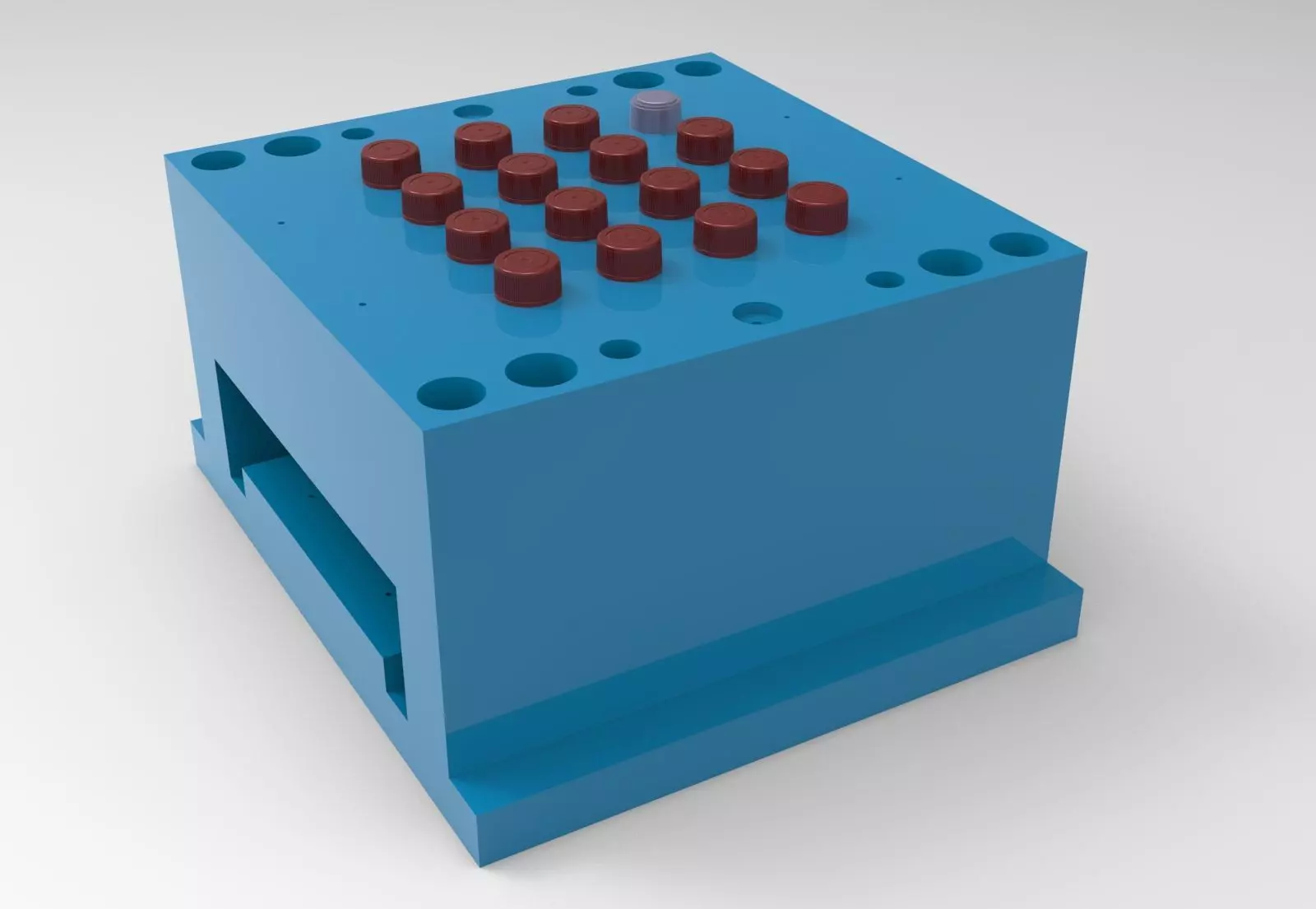 LD CAP DESIGN WITH MOULD DESIGN 3D print model_0