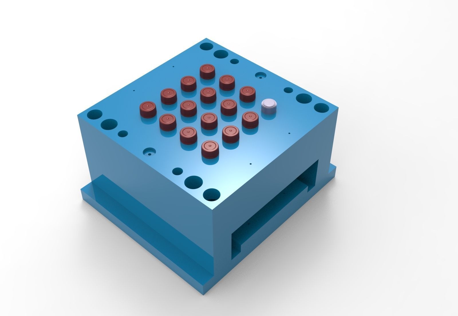 LD CAP DESIGN WITH MOULD DESIGN 3D print model_1