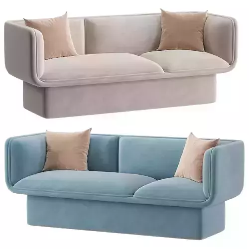 Block sofa by Missana