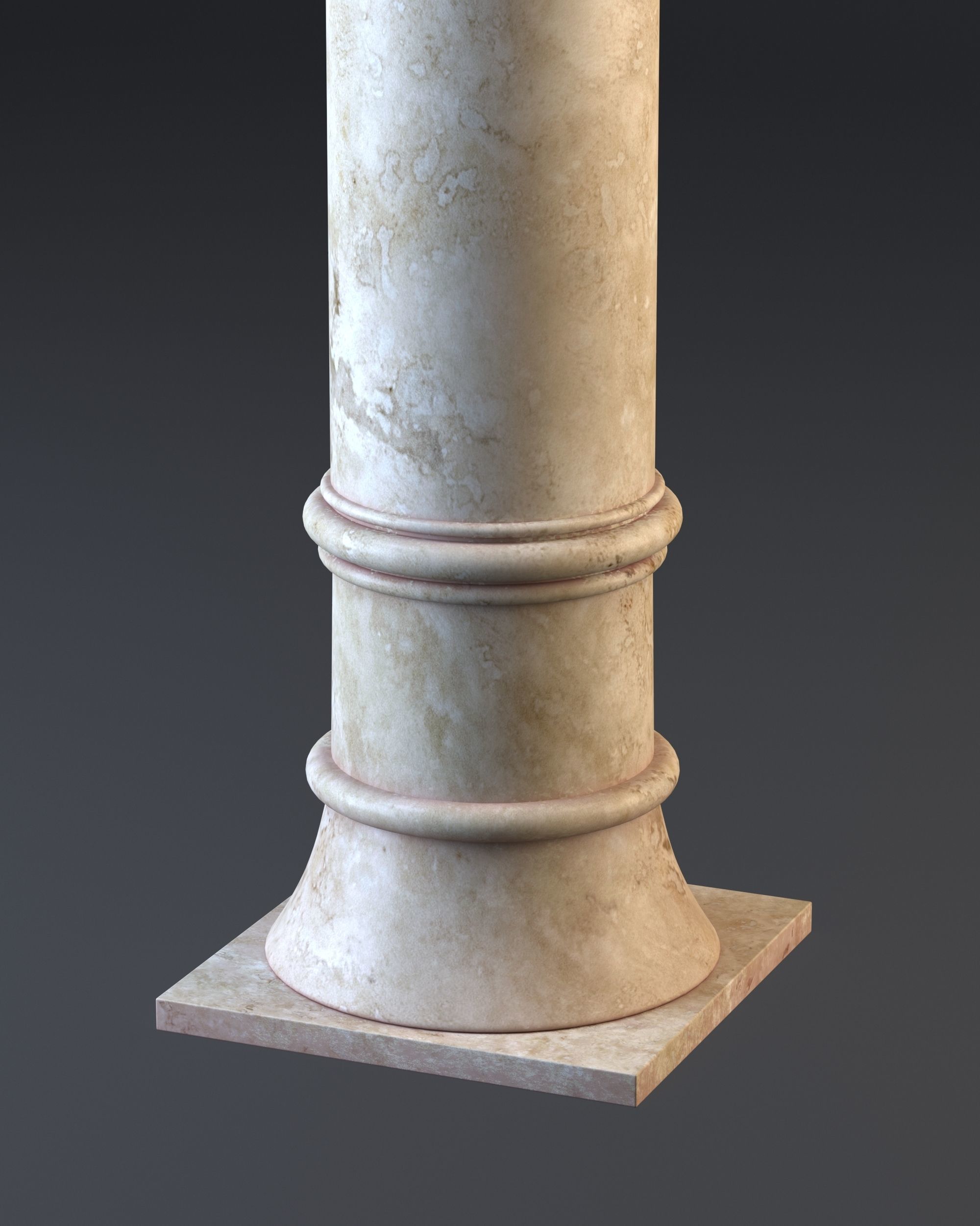 Andalusian Column 3D model_3