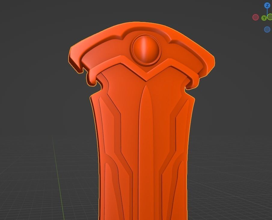 Cyno Weapon - Genshin Impact Cosplay - Sliced Print Ready 3D print model_5