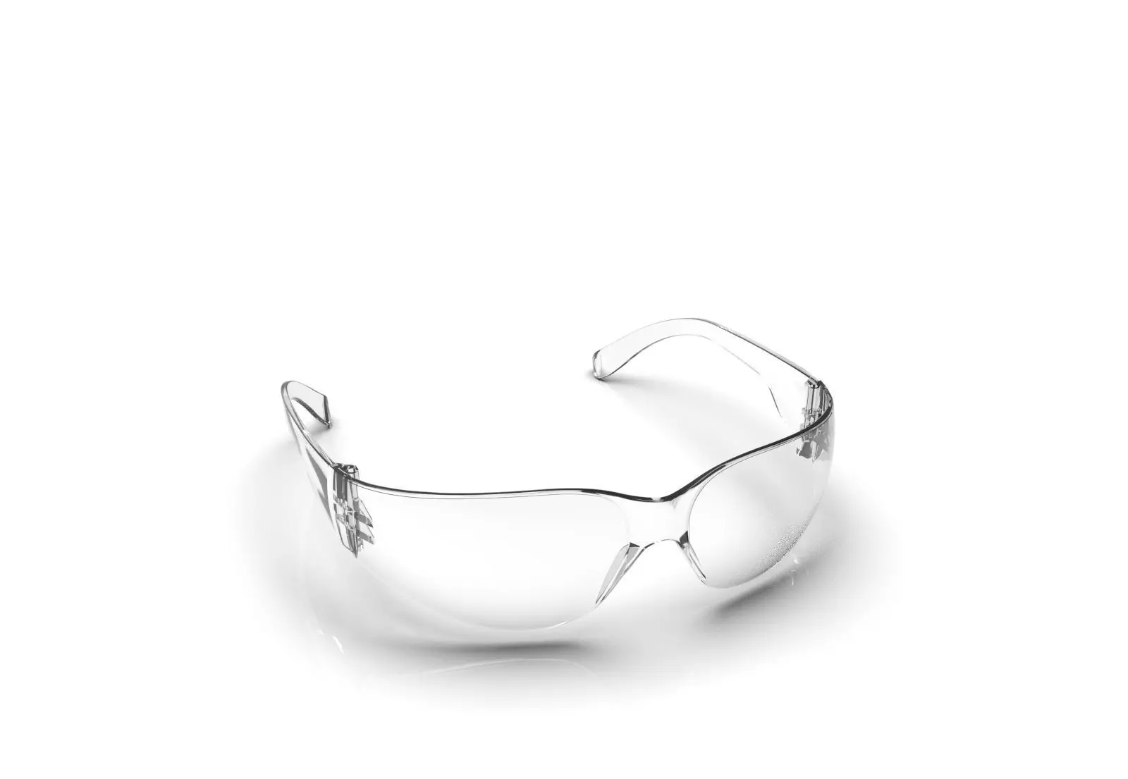 GOGALS clear safety glasses 3D print model_0