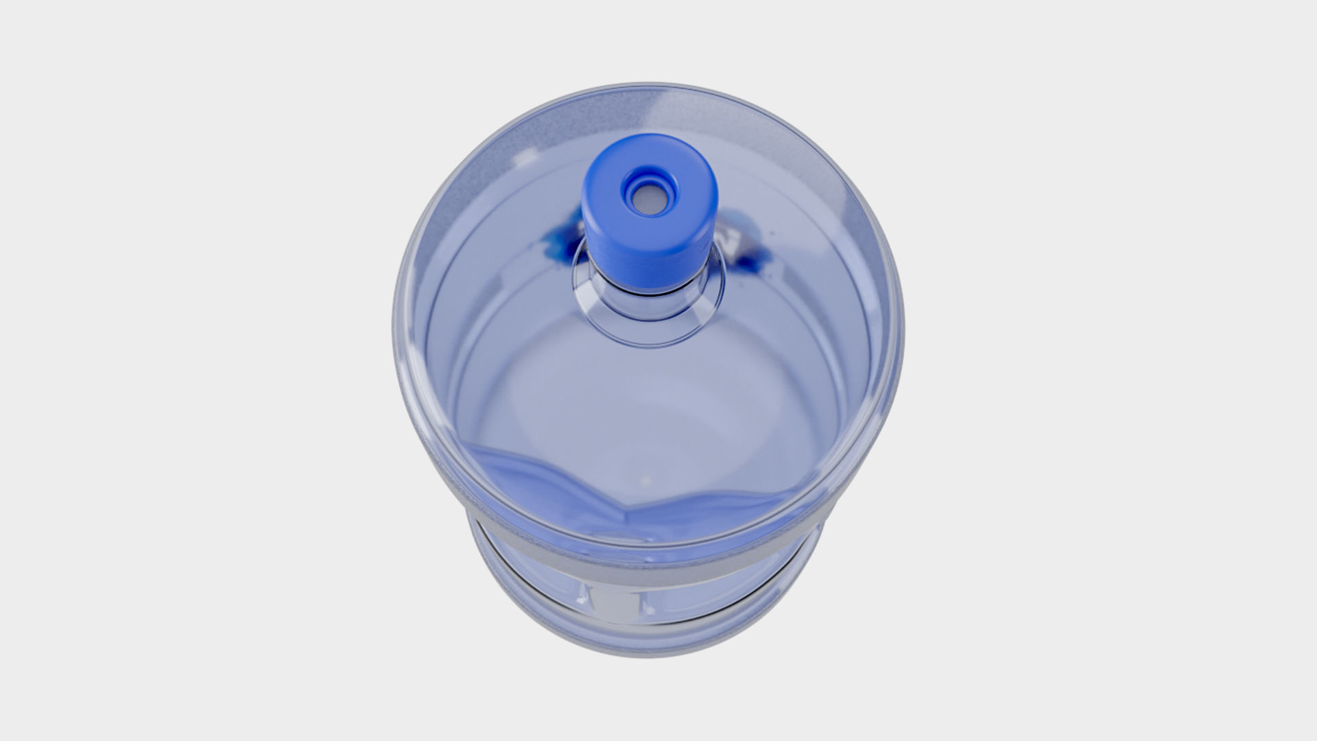 20L Fresh Water Bottle with Handle 3D model_4