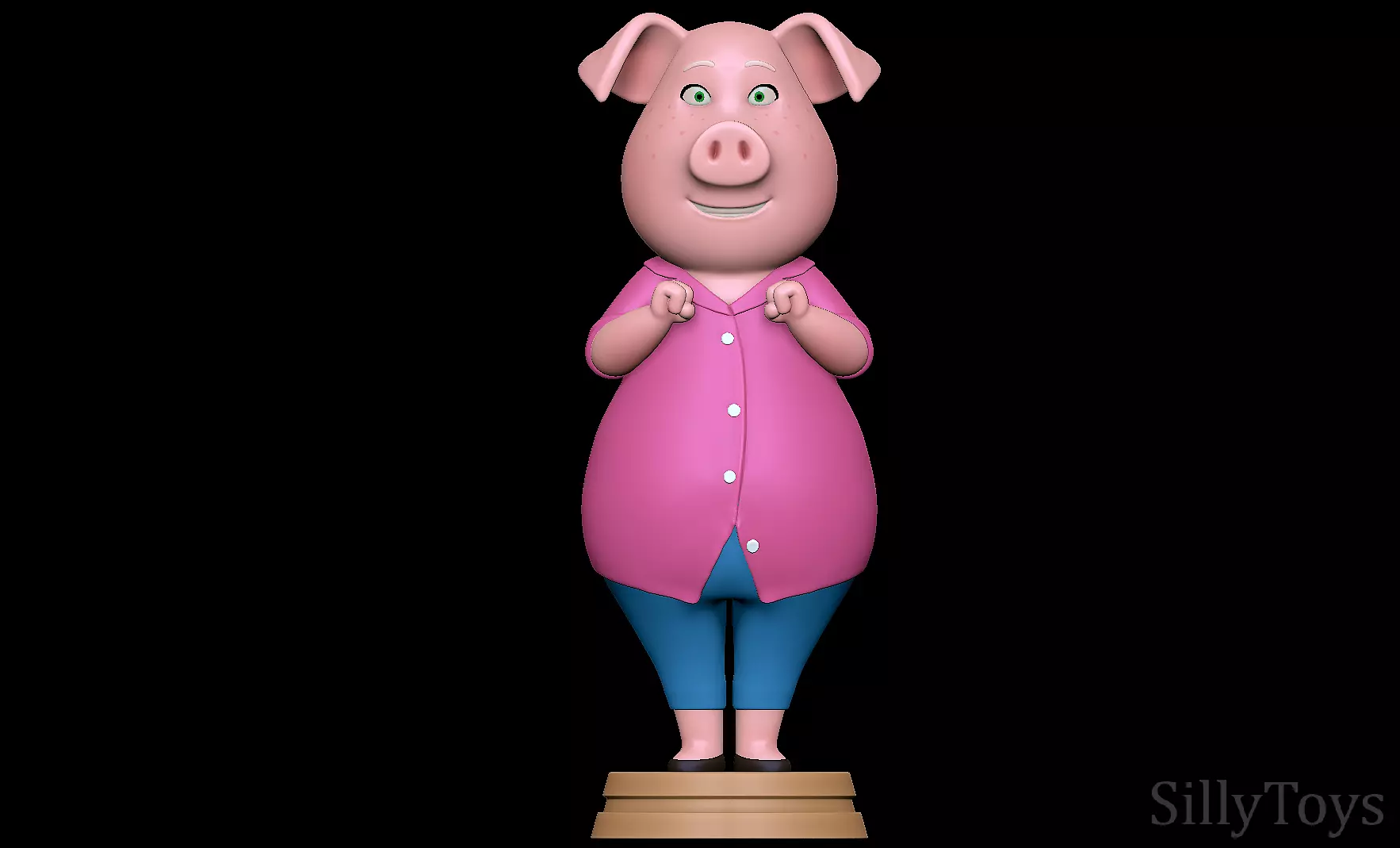 Rosita - Sing 3D print model 3D print model