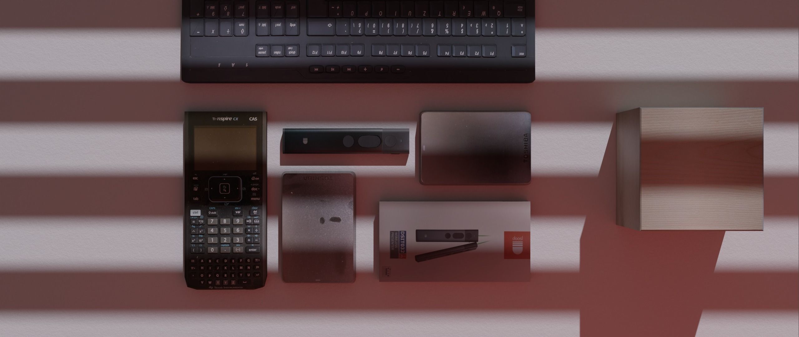 decorative background objects 3D model_3