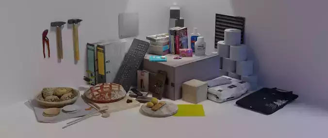 decorative background objects