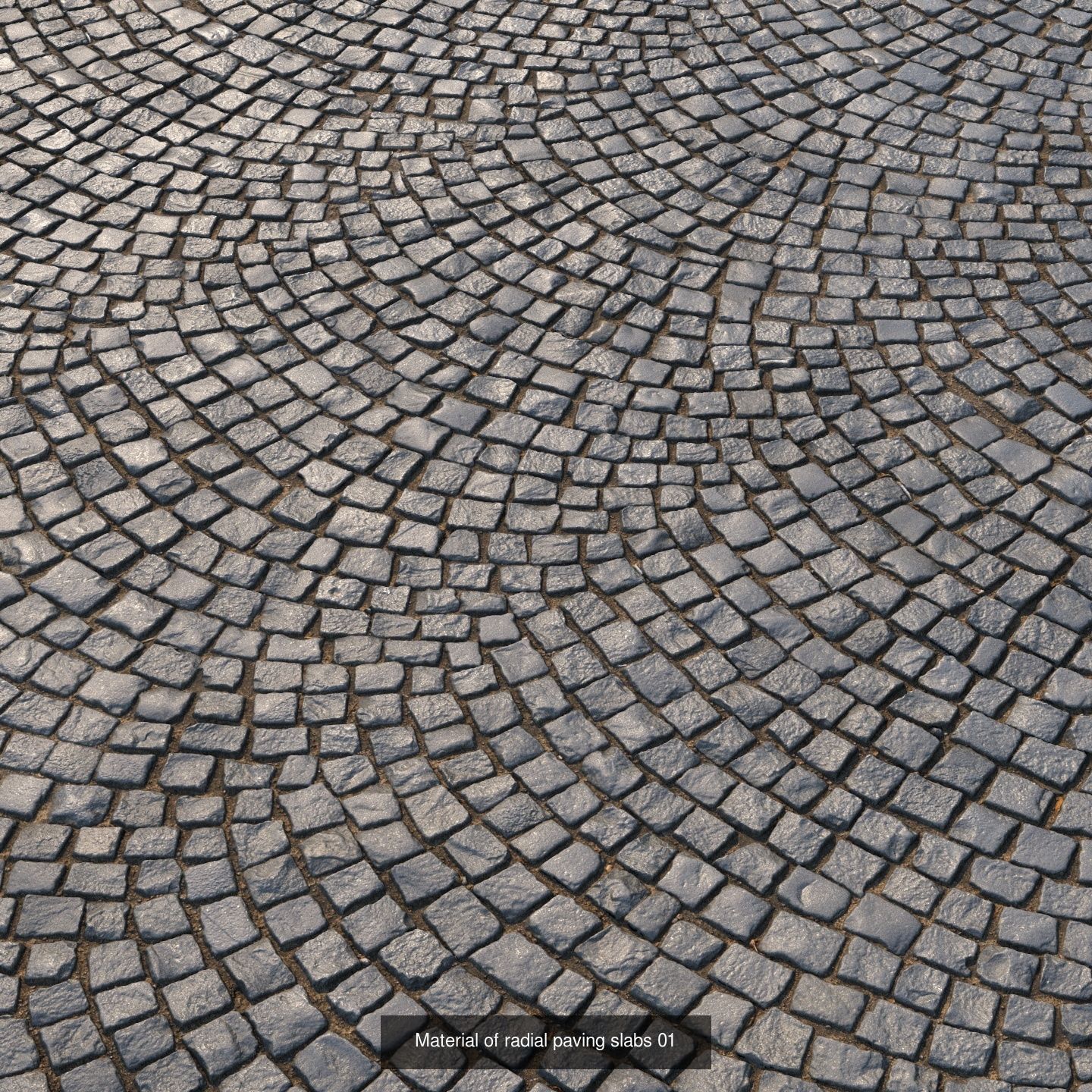  Realistic scanned PBR materials of paving stones and sidewalks 3D Model Collection_10