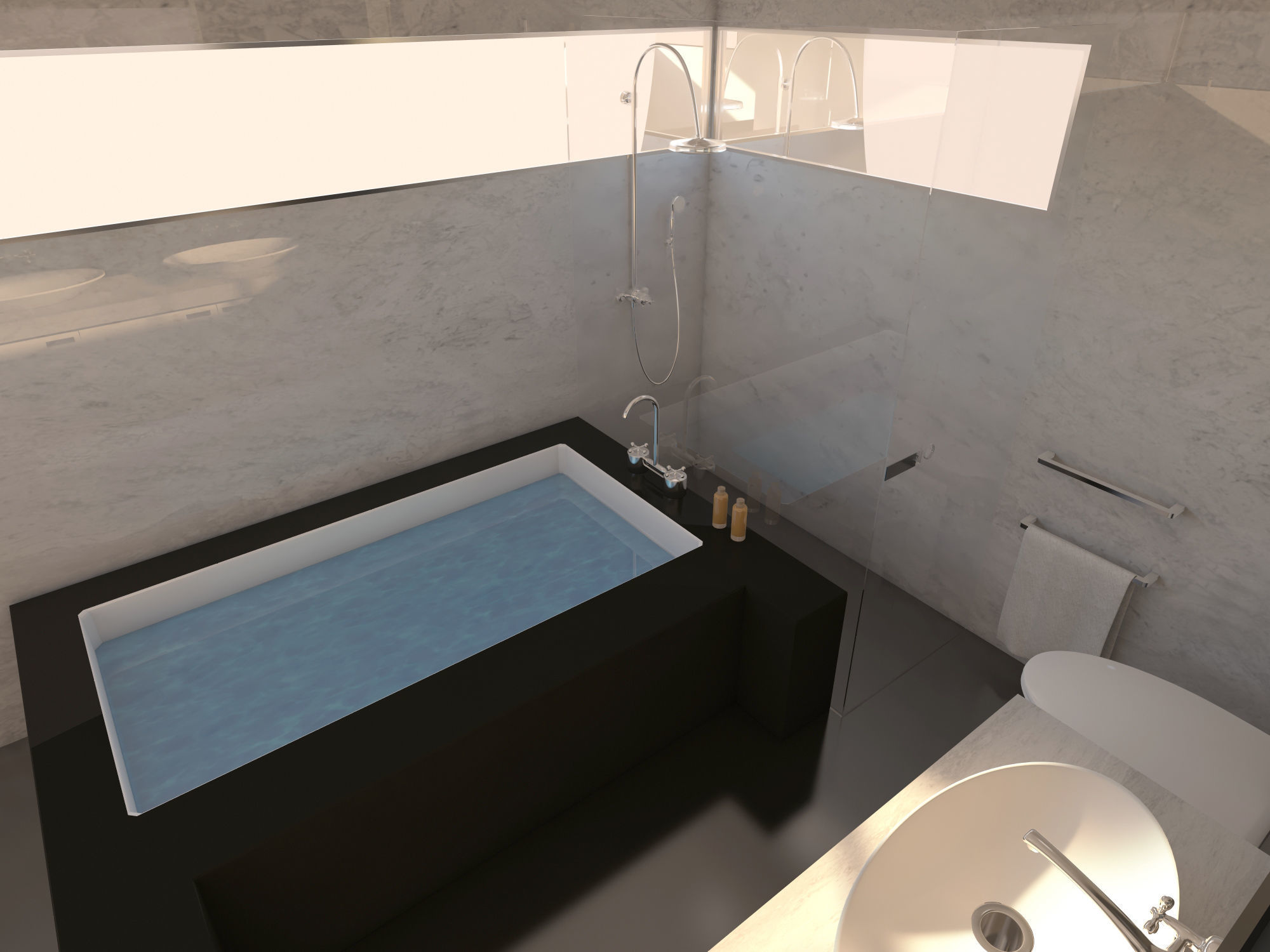 Bathroom 16 3D model_3